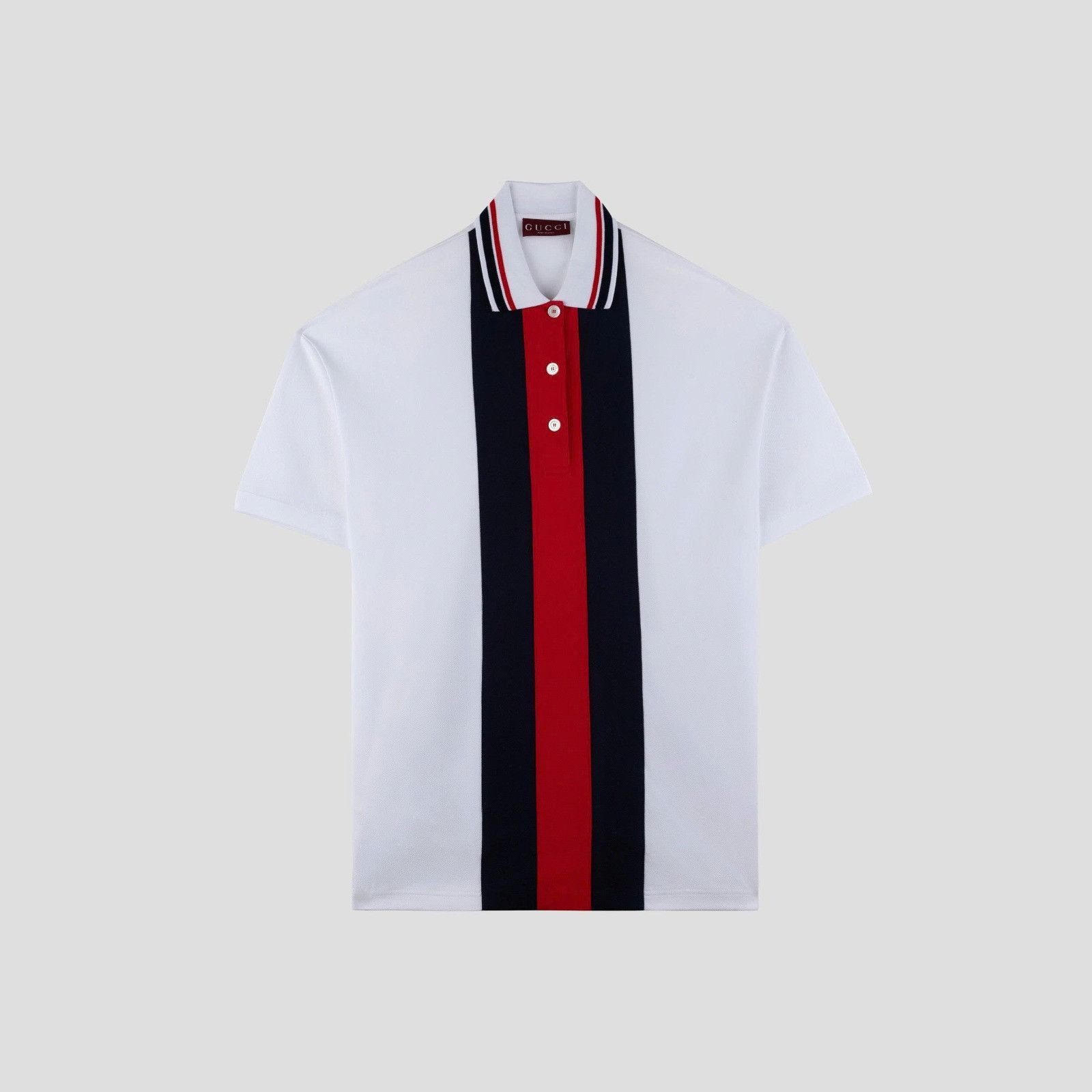 Gucci o1la5ras0526 Stretch Cotton Polo T-Shirt in Multicolor Size XL / US 12-14 / IT 48-50 - 1 Preview