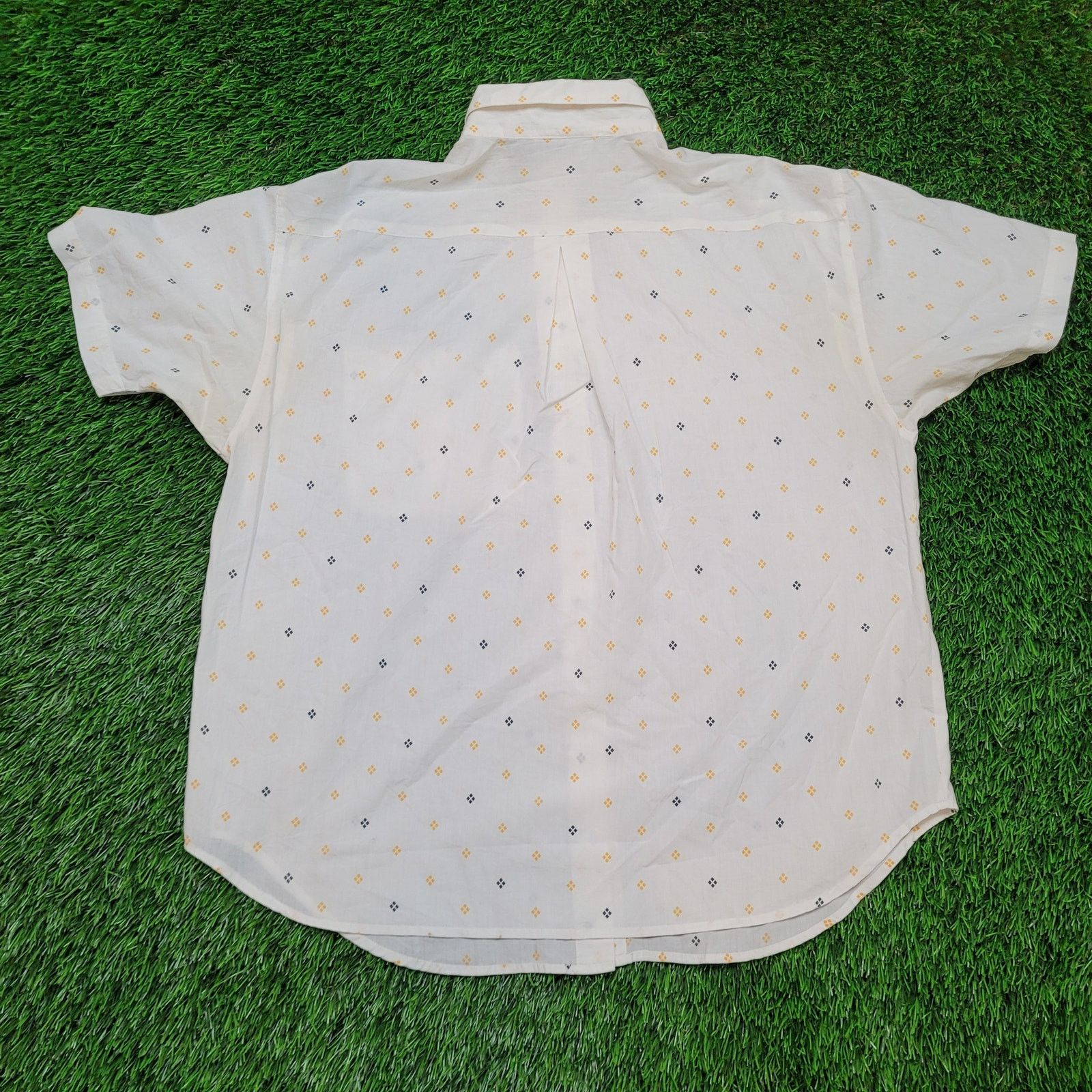 Vintage VTG 90s Venezia Geometric Print Baggy Button Shirt Womens XS Size S / US 4 / IT 40 - 7 Thumbnail