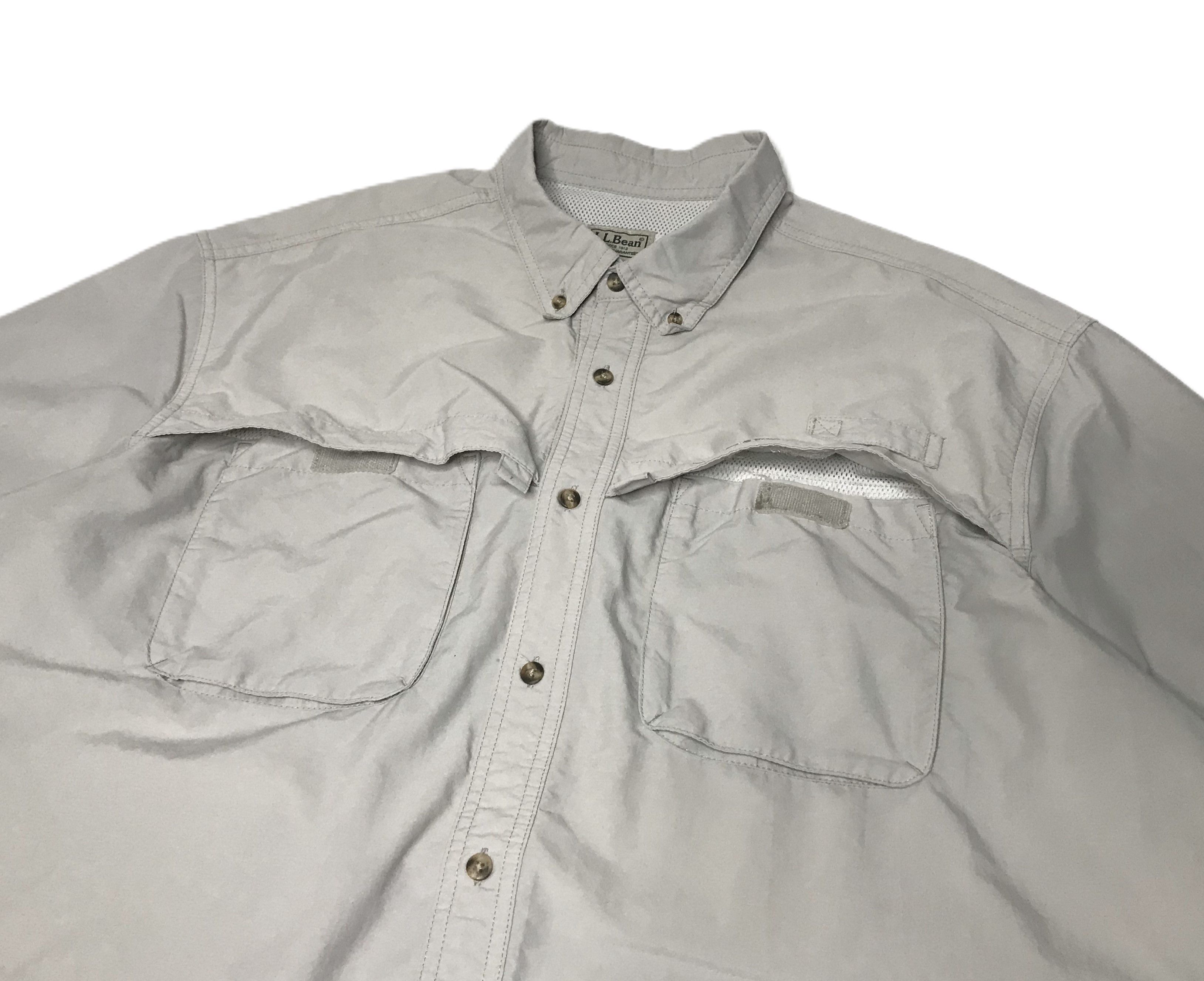 L.L. Bean L.L. Bean Shirt Mens Nylon Outdoors Fishing Shirt Size US XL / EU 56 / 4 - 5 Thumbnail