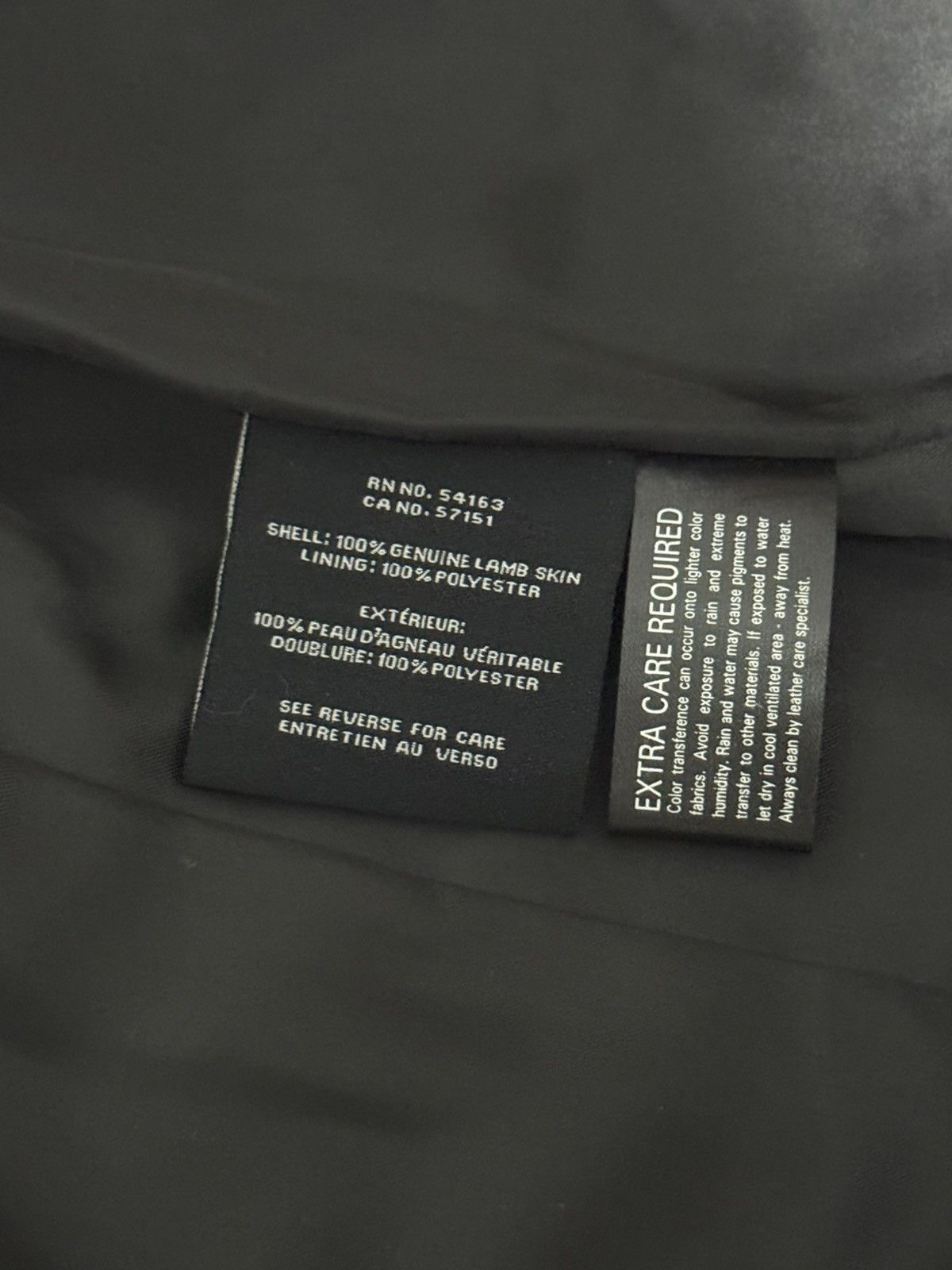 Cole Haan Cole Haan Womens Leather Jacket Size M / US 6-8 / IT 42-44 - 9 Thumbnail