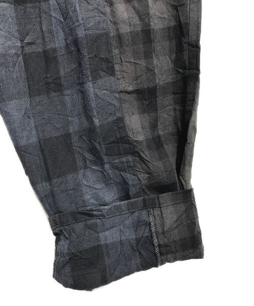 Yohji Yamamoto Yohji Yamamoto pour homme design check pants Size US 43 - 5 Thumbnail