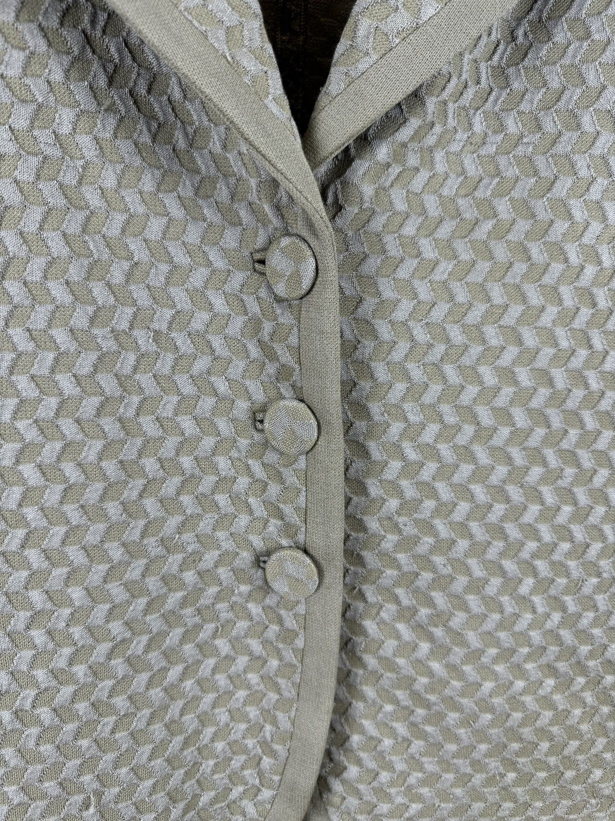 Armani Giorgio Armani 3 Button Blazer Jacket Cotton Silk Stretch Size M / US 6-8 / IT 42-44 - 5 Thumbnail