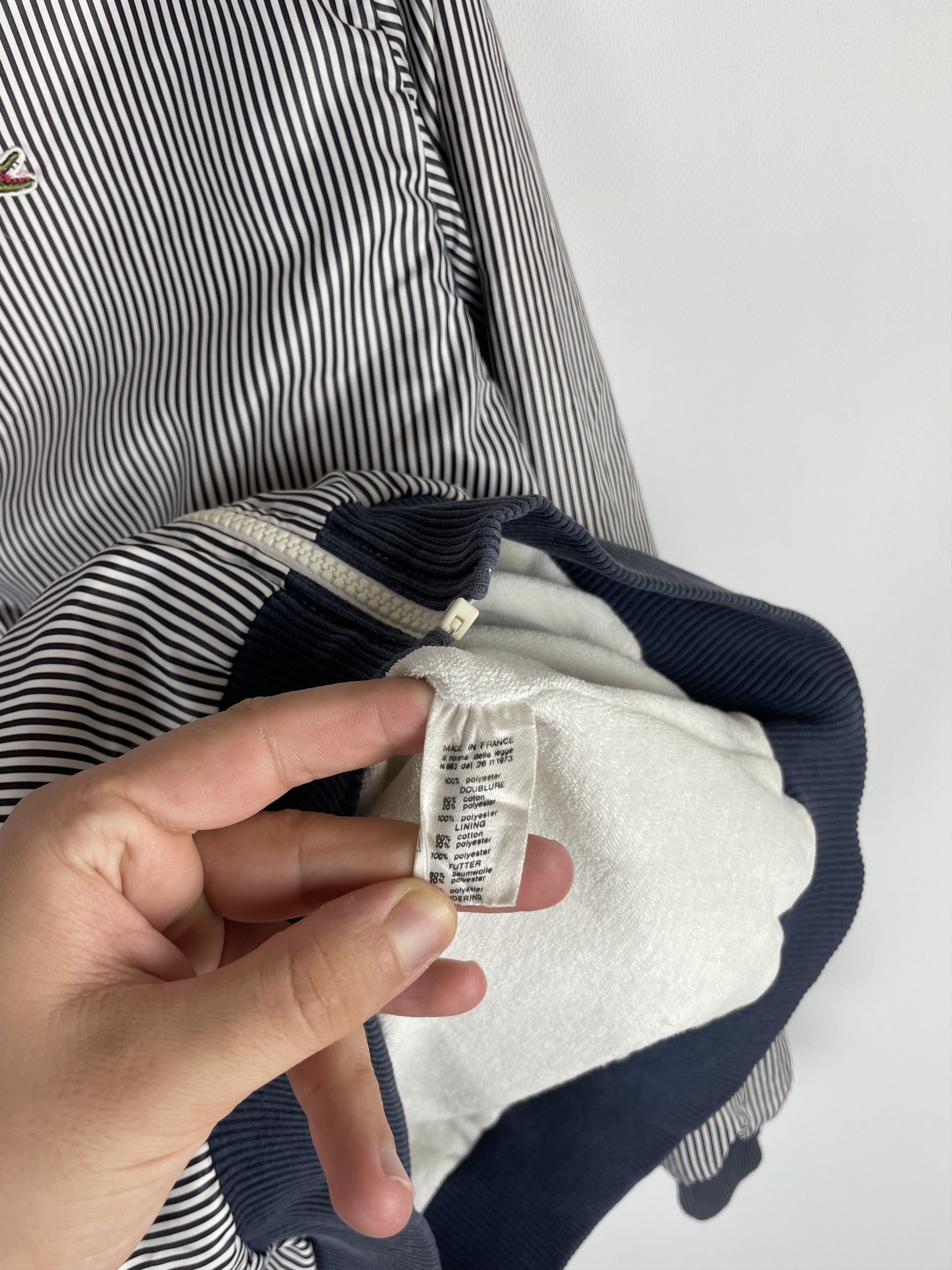 Lacoste Y2K Vintage Lacoste Jacket France Drill Hype Drip Size US S / EU 44-46 / 1 - 9 Thumbnail