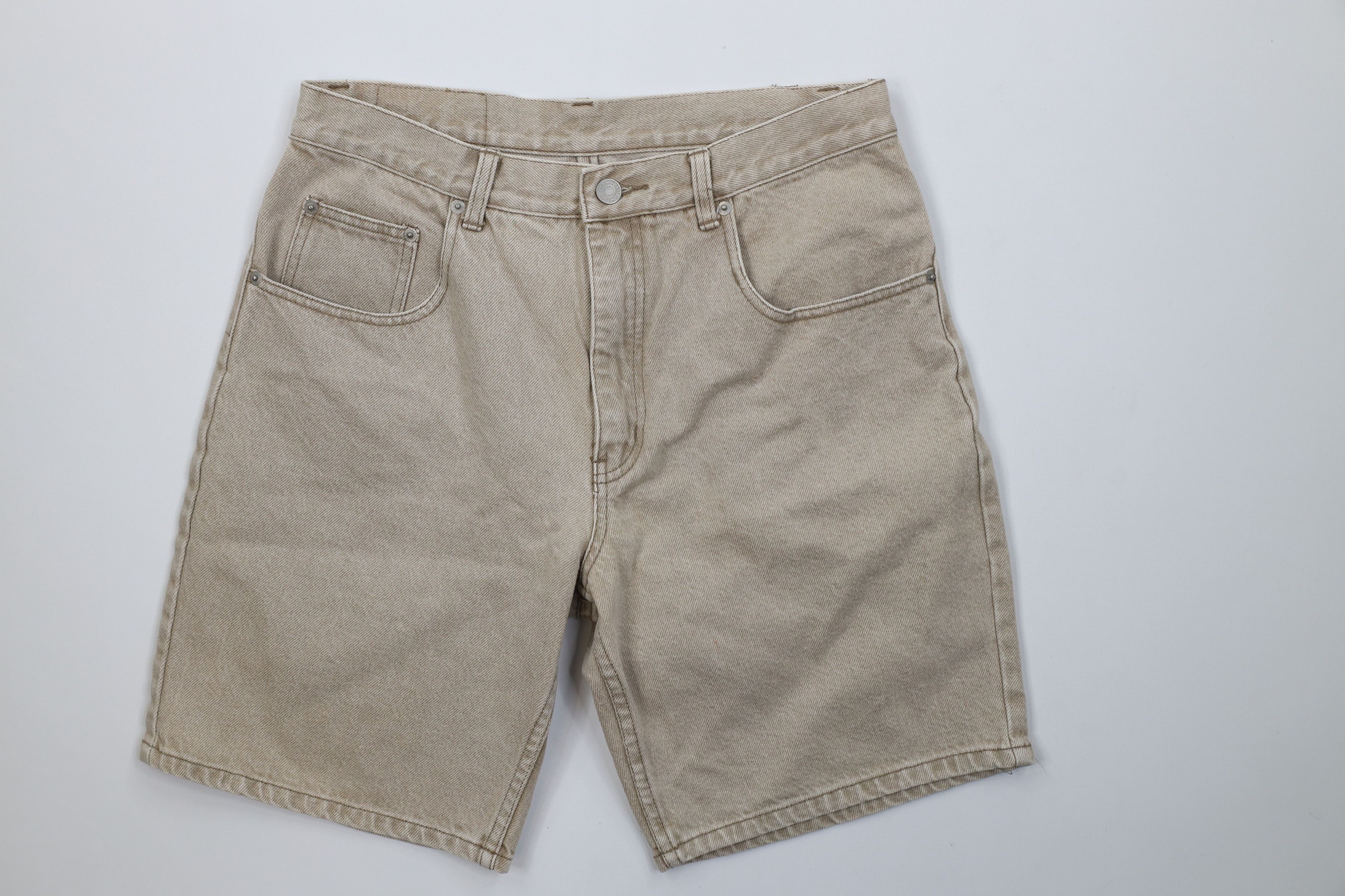 Vintage Vintage 90s Streetwear Above Knee Denim Jean Shorts Cotton Size US 30 / EU 46 - 1 Thumbnail