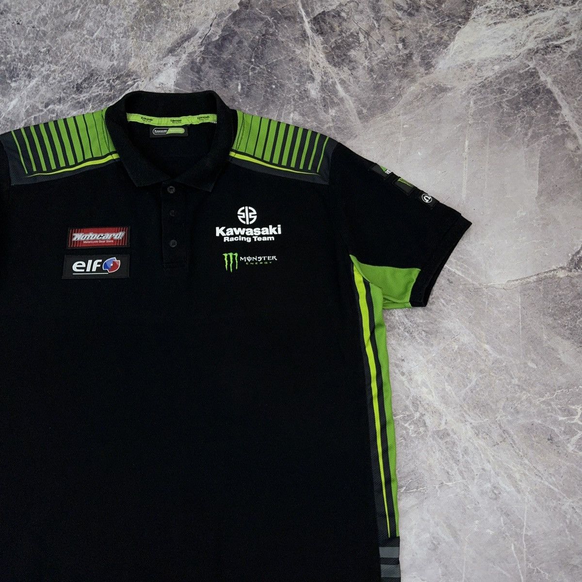 Other Kawasaki T shirt Motosport Racing Team Polo Shirt Mens 2XL Size US XXL / EU 58 / 5 - 8 Thumbnail