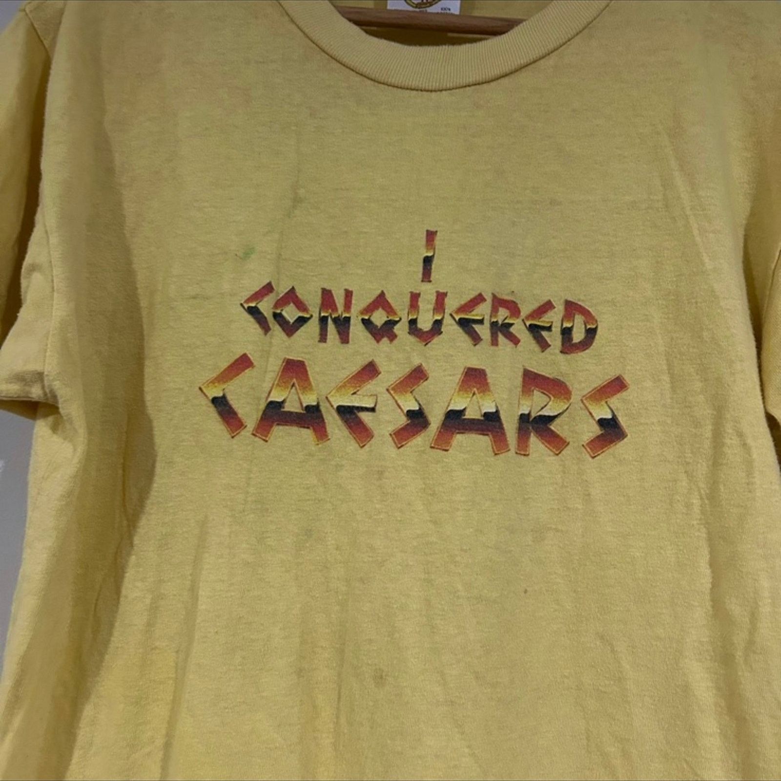 Other Vintage I Conquered Caesar’s Palace Casino Tee Shirt Size US M / EU 48-50 / 2 - 4 Thumbnail