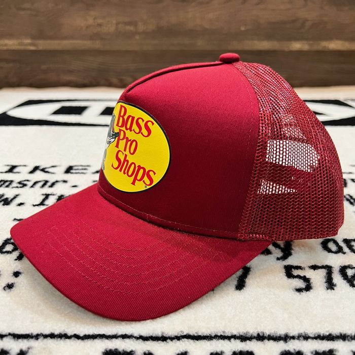 Bass Pro Shops Bass Pro Shops Burgundy Snapback Trucker Hat