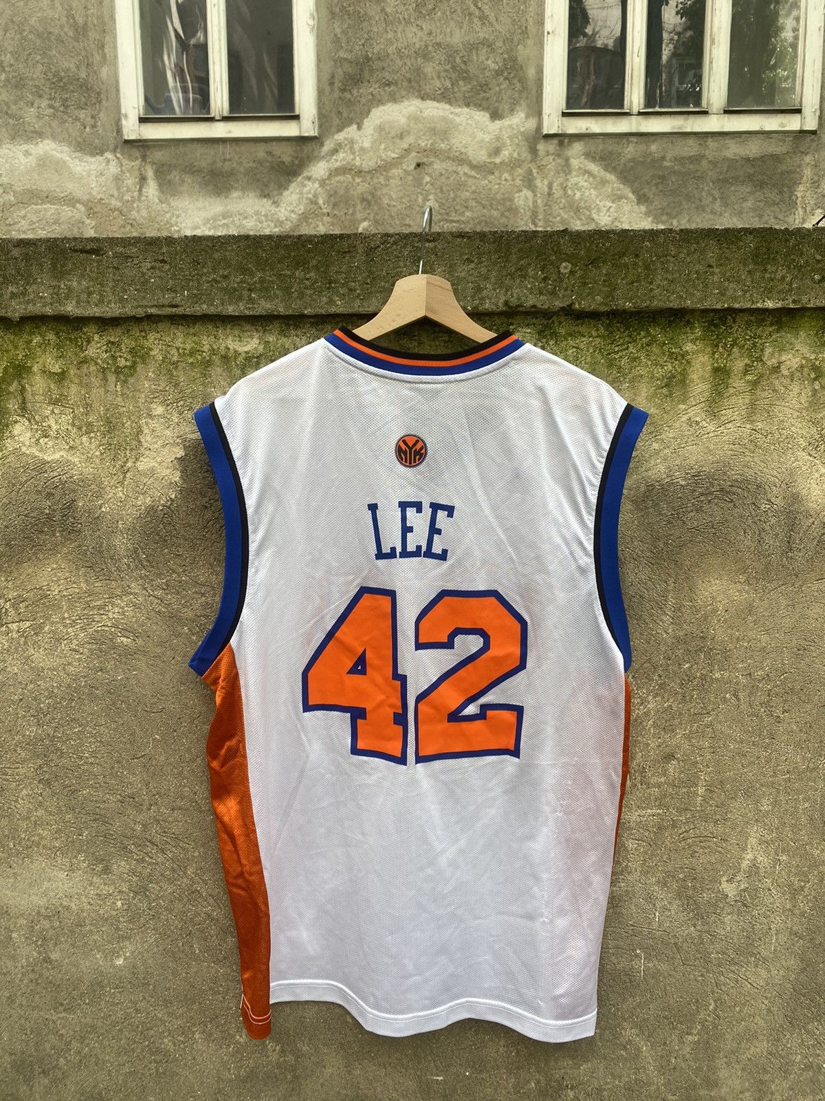 Adidas × NBA Adidas New York 42 Lee NBA Jersey Size US L / EU 52-54 / 3 - 2 Thumbnail
