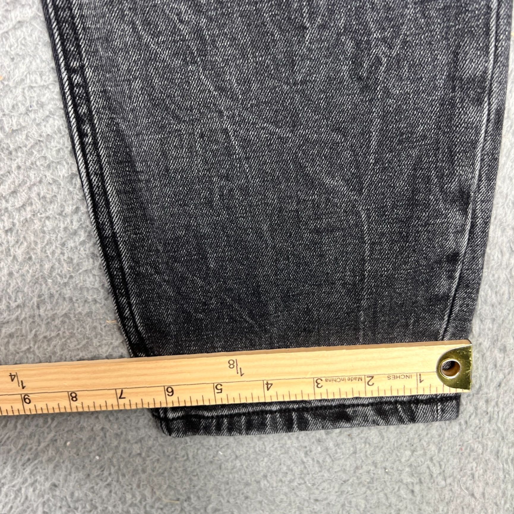 Abercrombie & Fitch VINTAGE Abercrombie & Fitch Mom High Rise Jeans Size 2 Womens Black Cotton Denim Fall Size 26" / US 2 / IT 38 - 2 Thumbnail