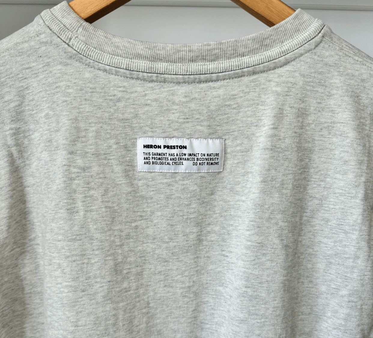 Heron Preston Heron Preston Captcha T-Shirt (Grey, M) Size US M / EU 48-50 / 2 - 3 Thumbnail