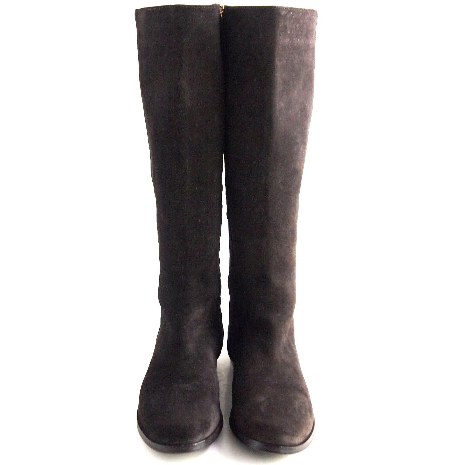 Max Mara Max Mara Riding Boots Brown Suede Size US 7 EU 37 $620 Size US 7 / IT 37 - 4 Thumbnail