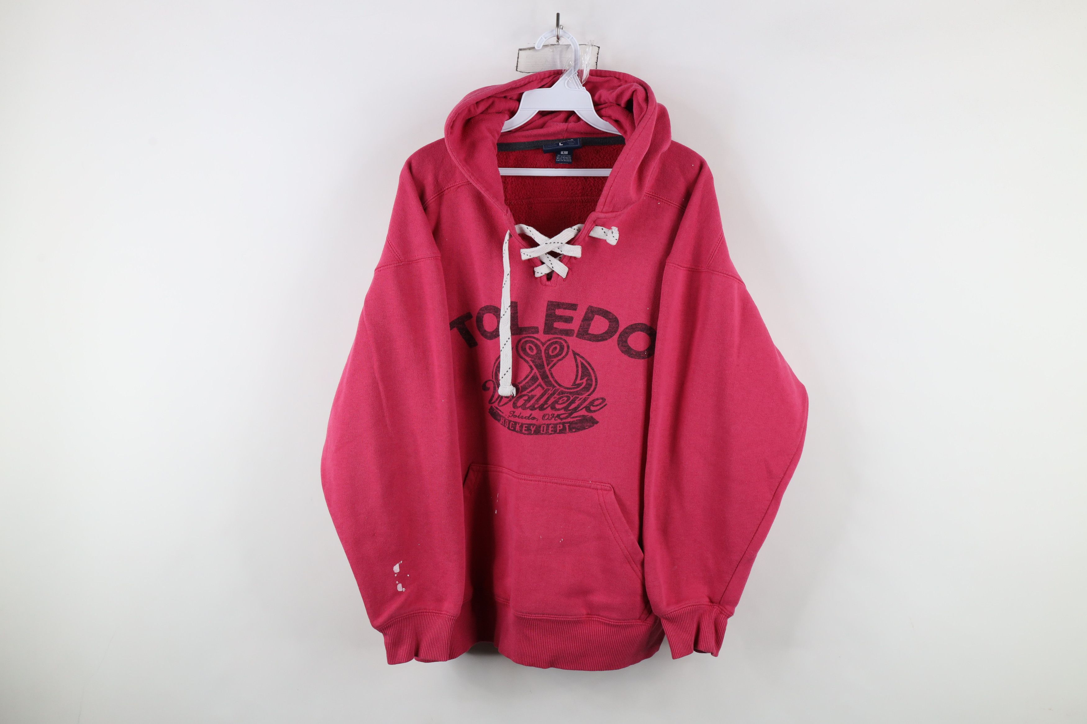 Vintage Vintage Toledo Walleye Hockey Jersey Hoodie Sweatshirt Size L / US 10 / IT 46 - 1 Thumbnail