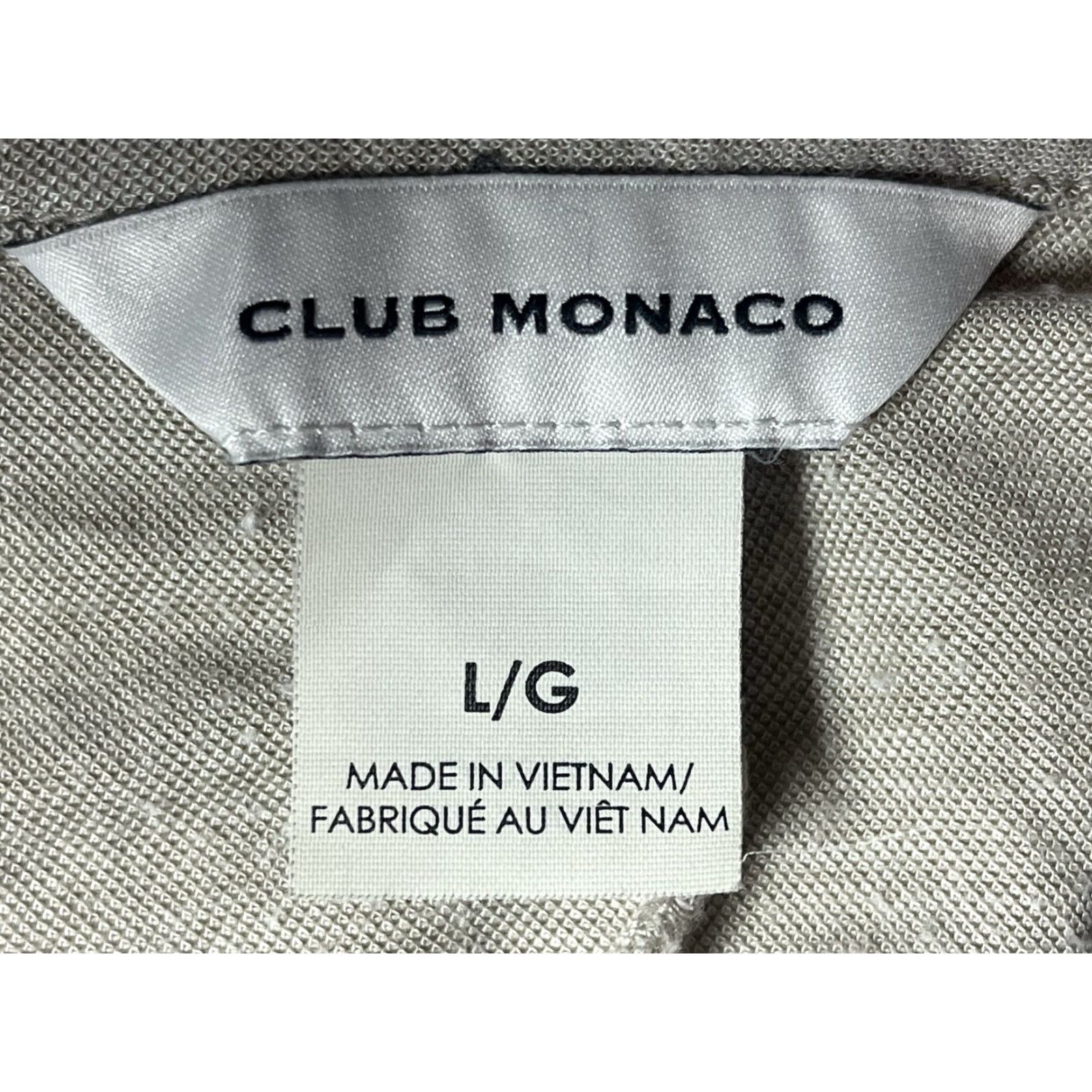 Club Monaco Club Monaco Shirt Womens Large Beige Oversized Crew Neck Sleeveless Viscose Nylon Casual Spring Summer L Size L / US 10 / IT 46 - 5 Thumbnail