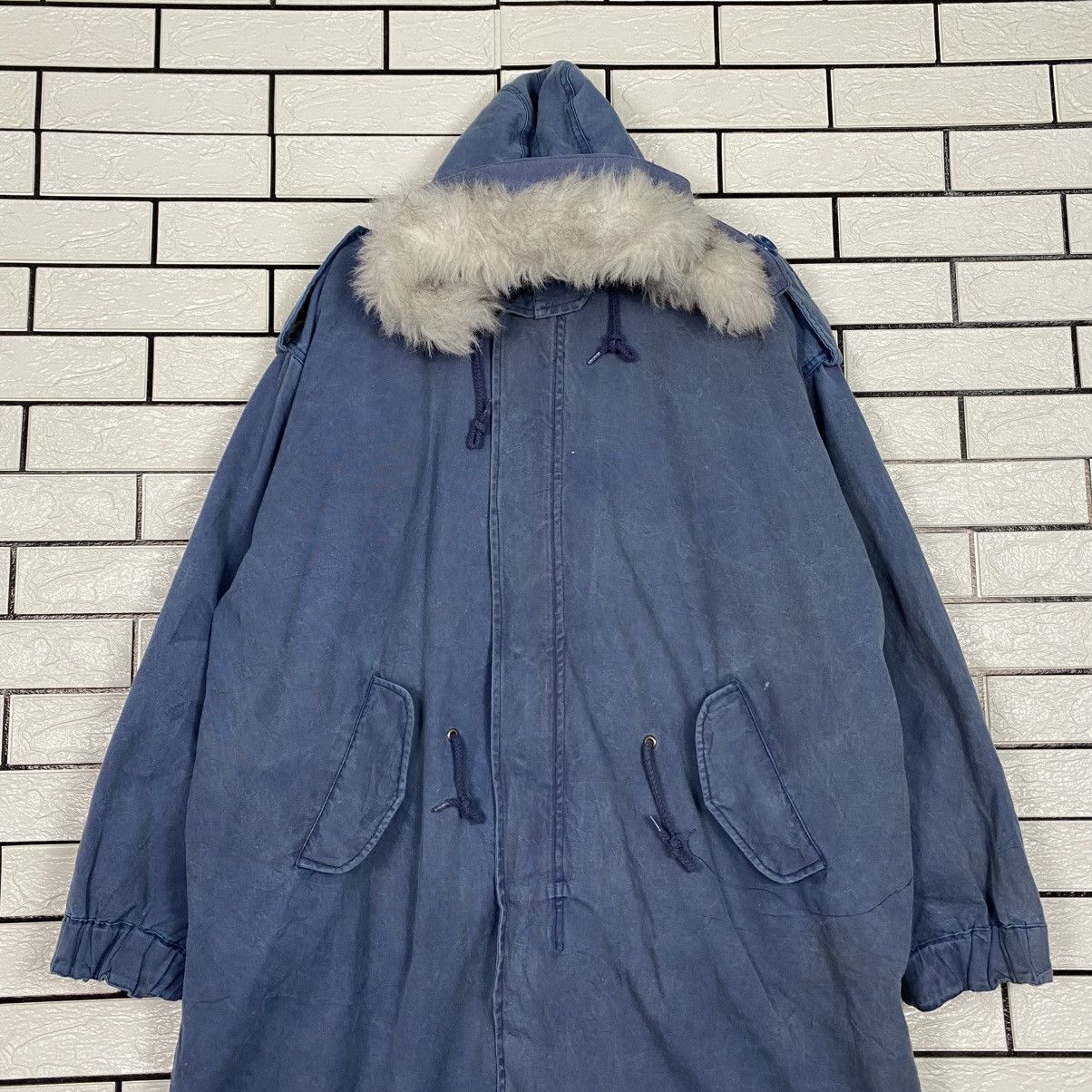Japanese Brand Vintage Parka Jacket Military Faux Fur Hoodie Blanket Size US M / EU 48-50 / 2 - 5 Thumbnail