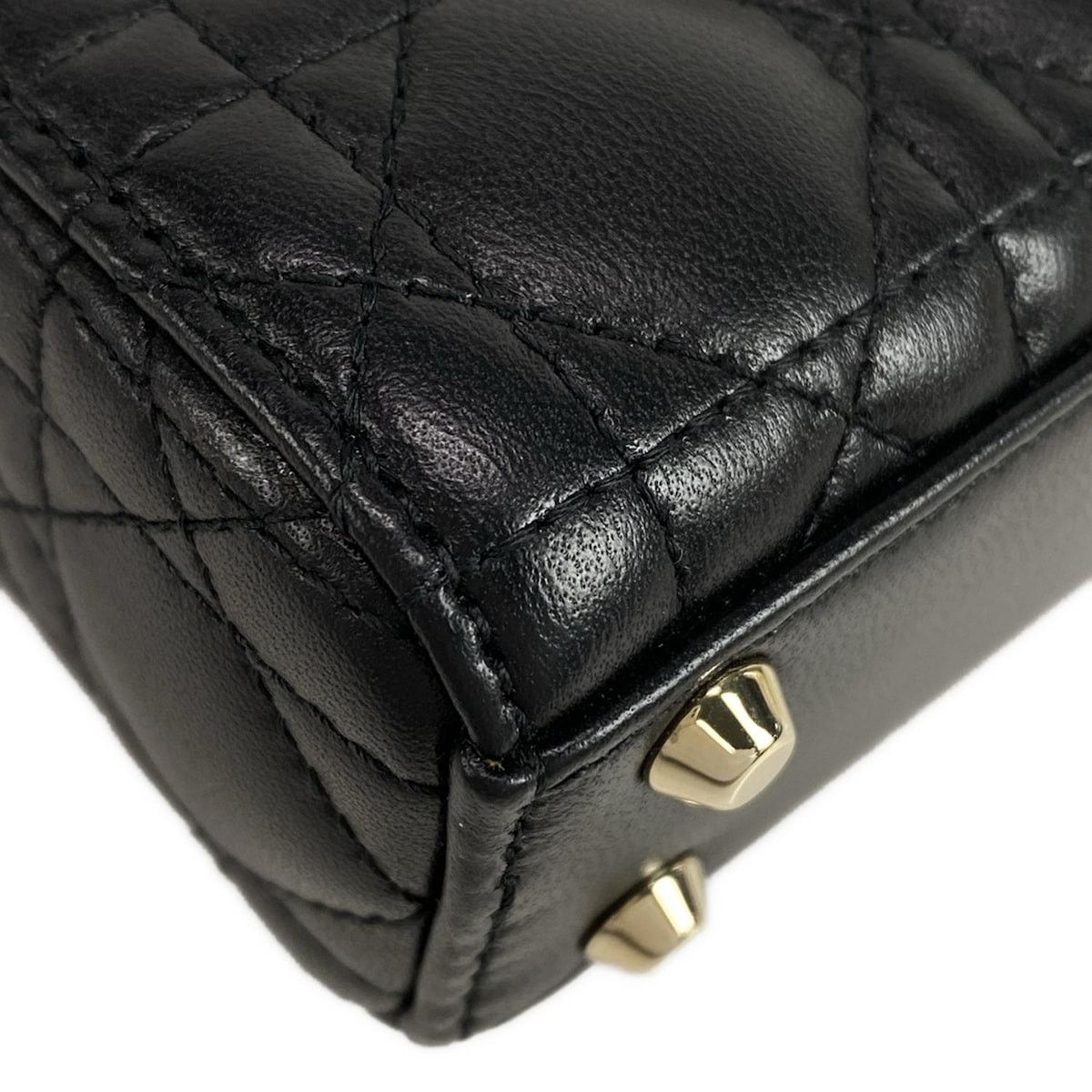 Dior DIOR Lady Dior Micro Bag Handbag Size ONE SIZE - 7 Thumbnail