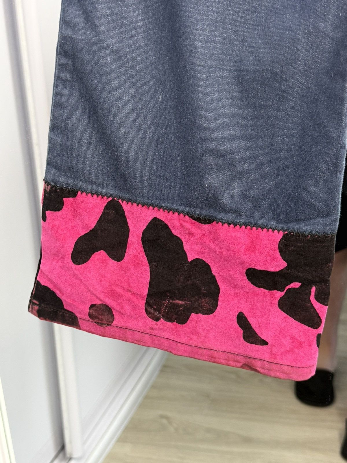 Gianfranco Ferre Archive Gianfranco Ferre Pants 1979 Flared Camo Leo Print Size 32" / US 10 / IT 46 - 15 Thumbnail