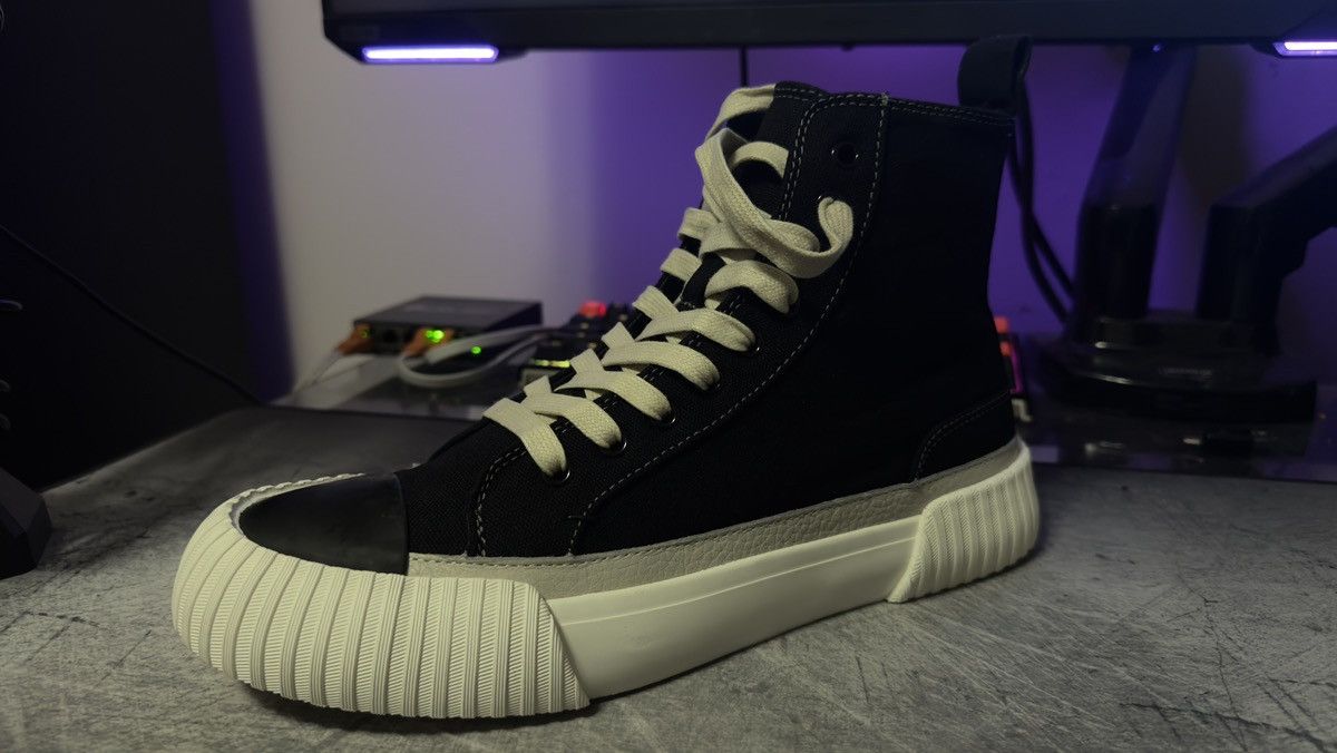 Rag & Bone Rag & Bone Black Jones High Top Sneaker Size US 9 / EU 42 - 9 Thumbnail