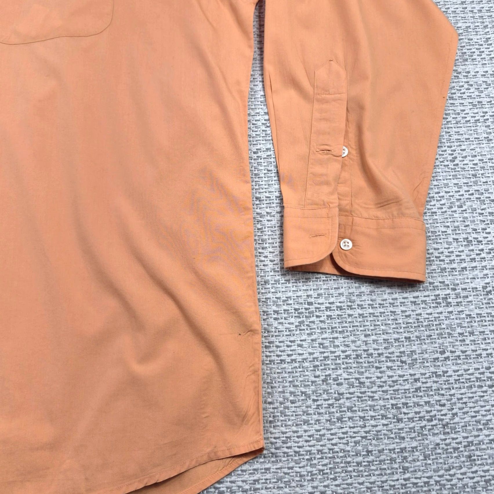Polo Ralph Lauren VINTAGE Polo Ralph Lauren Shirt Mens XL Button Up Orange Marlowe Cotton Long Sleeve Size US XL / EU 56 / 4 - 2 Thumbnail