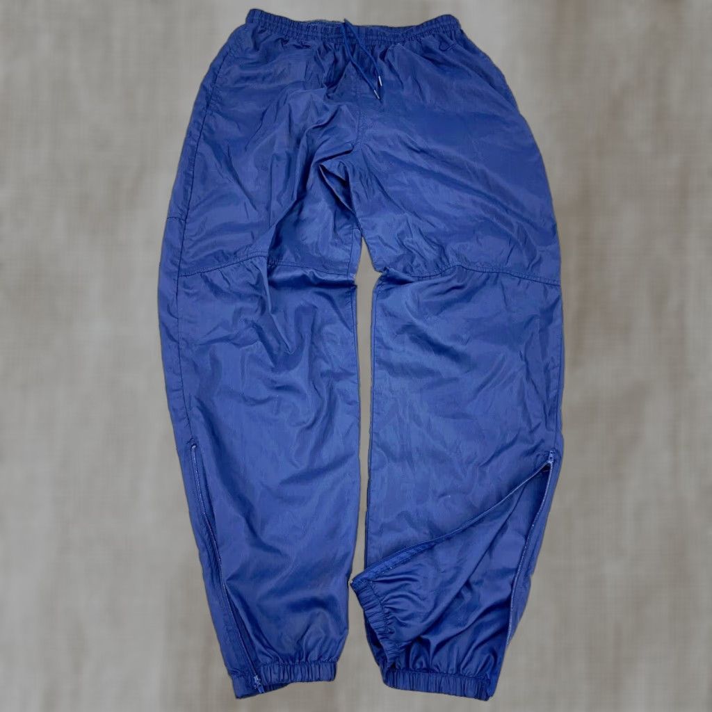 Nike VINTAGE Nike Pants Men Large Blue Track Pants Nike Sportswear 80s 90s Athleisure Sports Mens Size US 33 - 1 Thumbnail