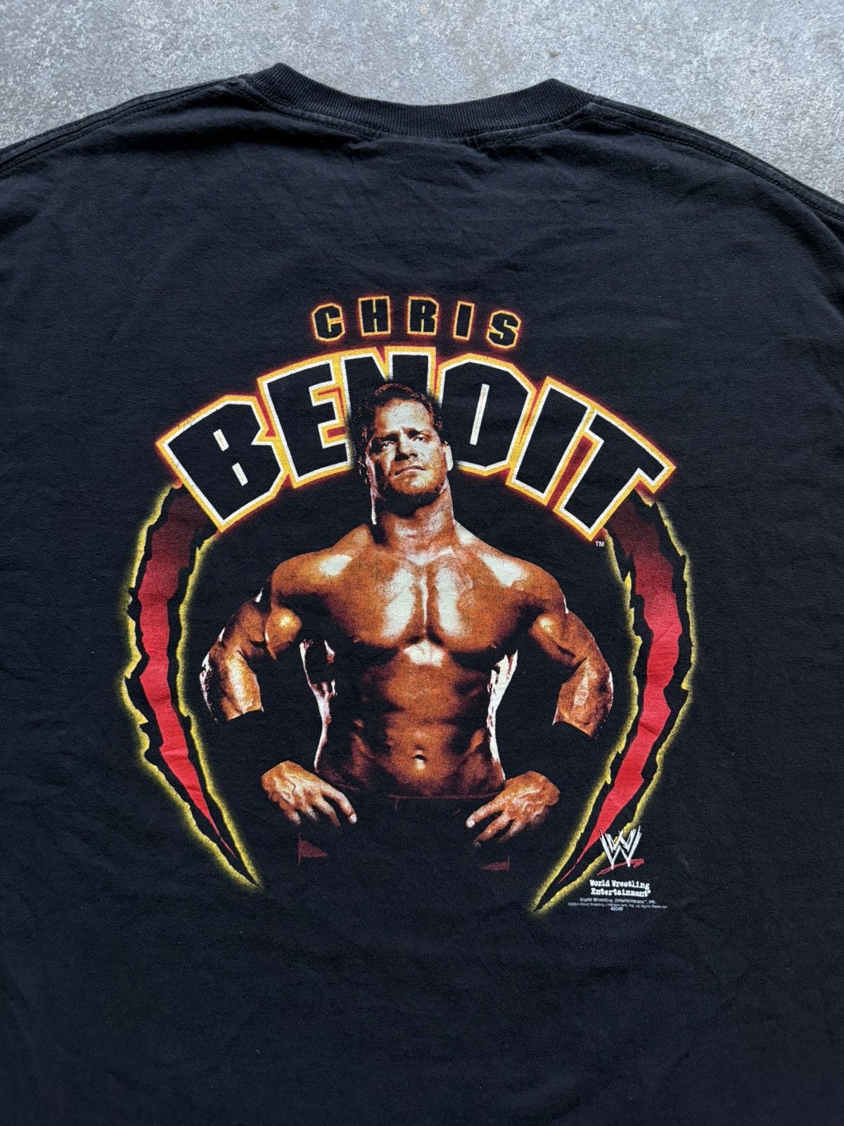 Vintage × WWE × WWF WWE Chris Benoit crippler crossfade 2002 Size US L / EU 52-54 / 3 - 1 Thumbnail
