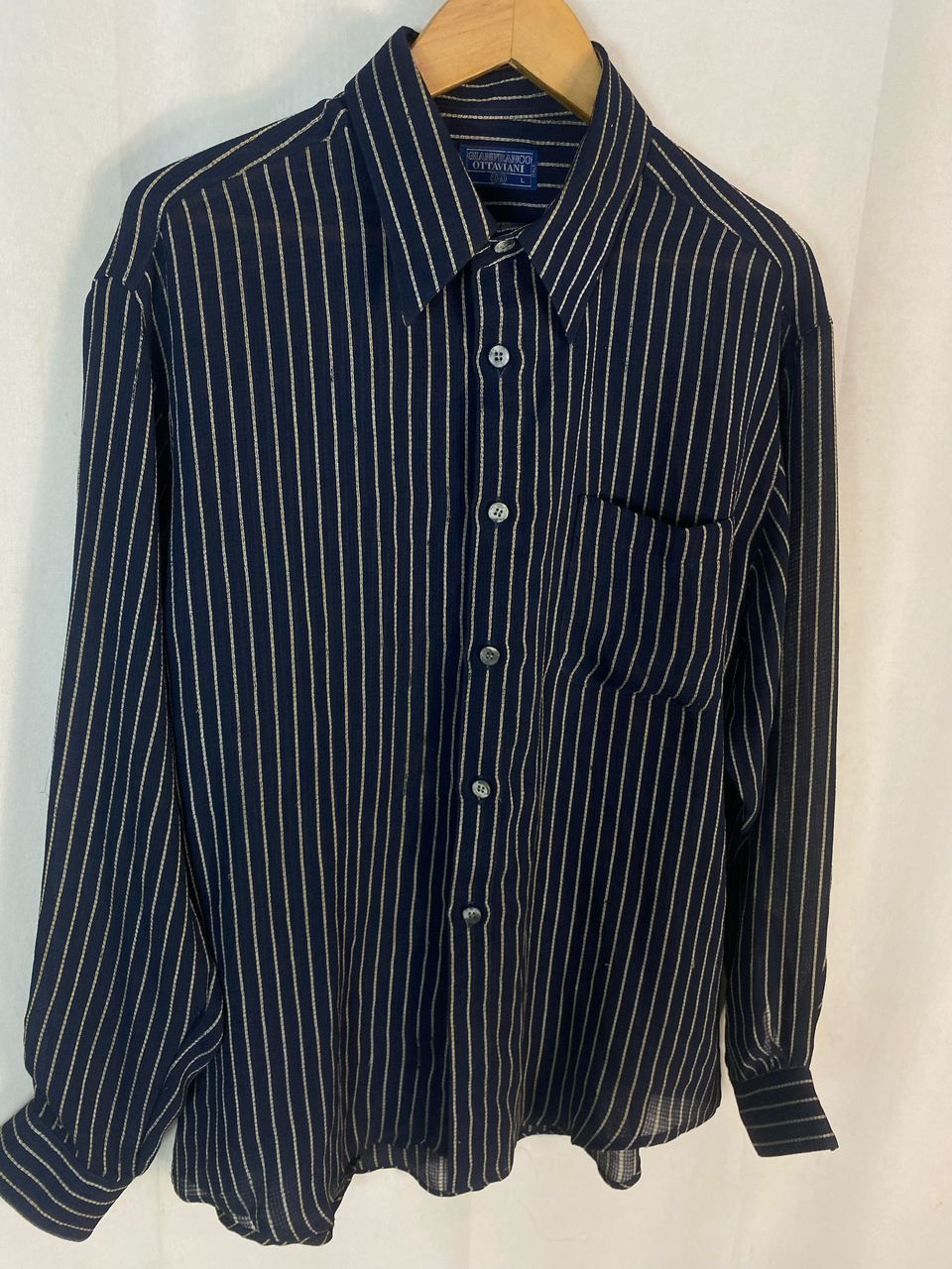 Designer Gianfranco Ottaviani button up shirt Size US L / EU 52-54 / 3 - 4 Thumbnail