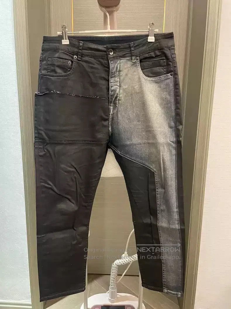 Rick Owens × Rick Owens Drkshdw FW09 “Crust” Coated Denim | Grailed