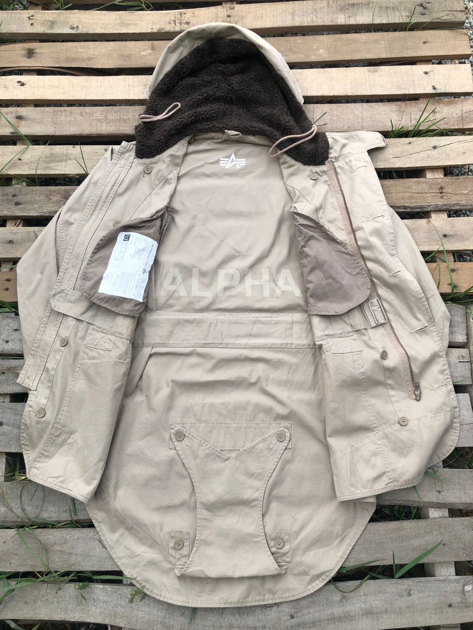 Alpha Industries Vintage Alpha Industries Fishtail Parka Jacket Size US L / EU 52-54 / 3 - 1 Thumbnail