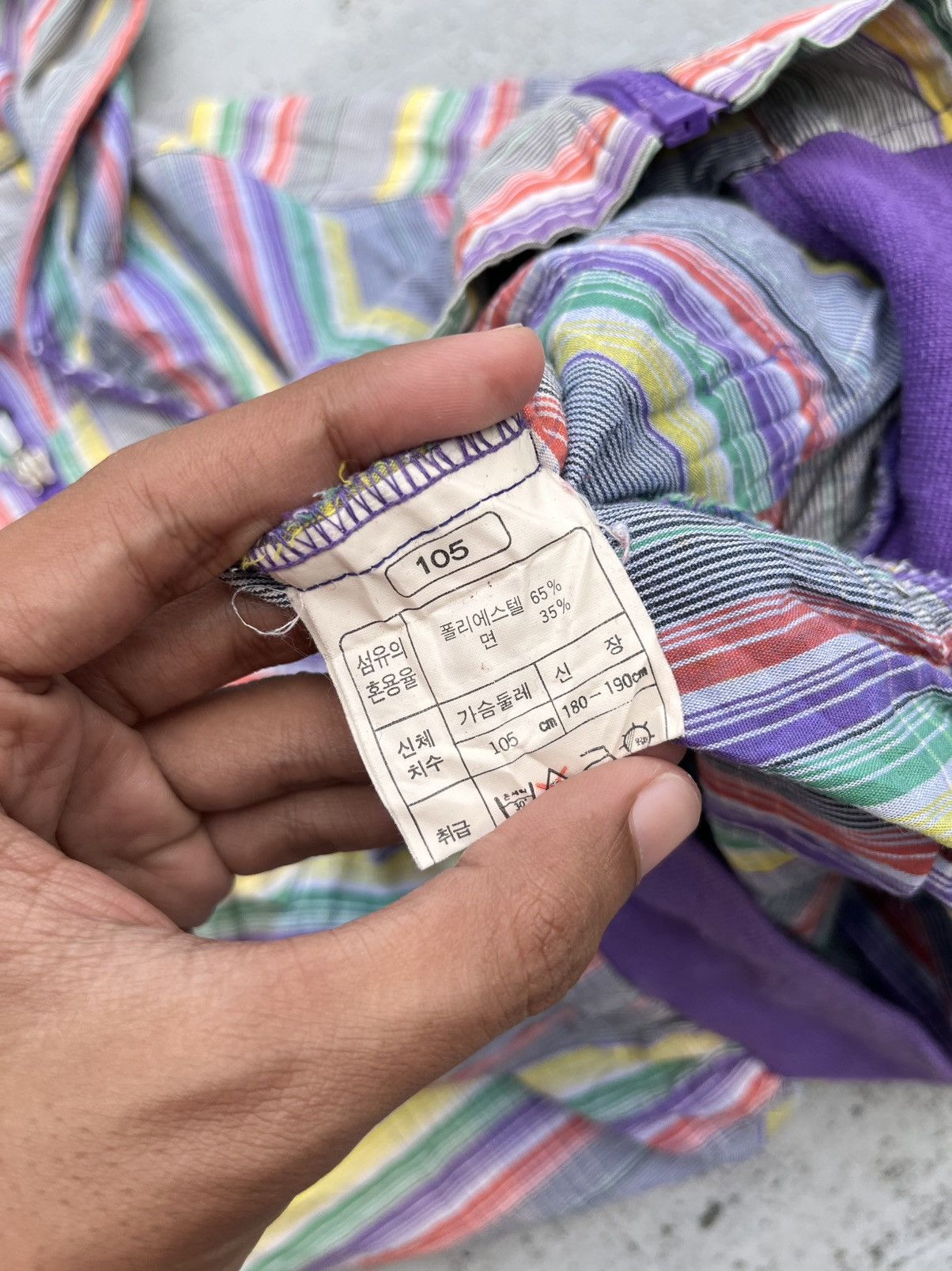 Asics Vintage Asics Rainbow Running Jacket Size US S / EU 44-46 / 1 - 6 Thumbnail