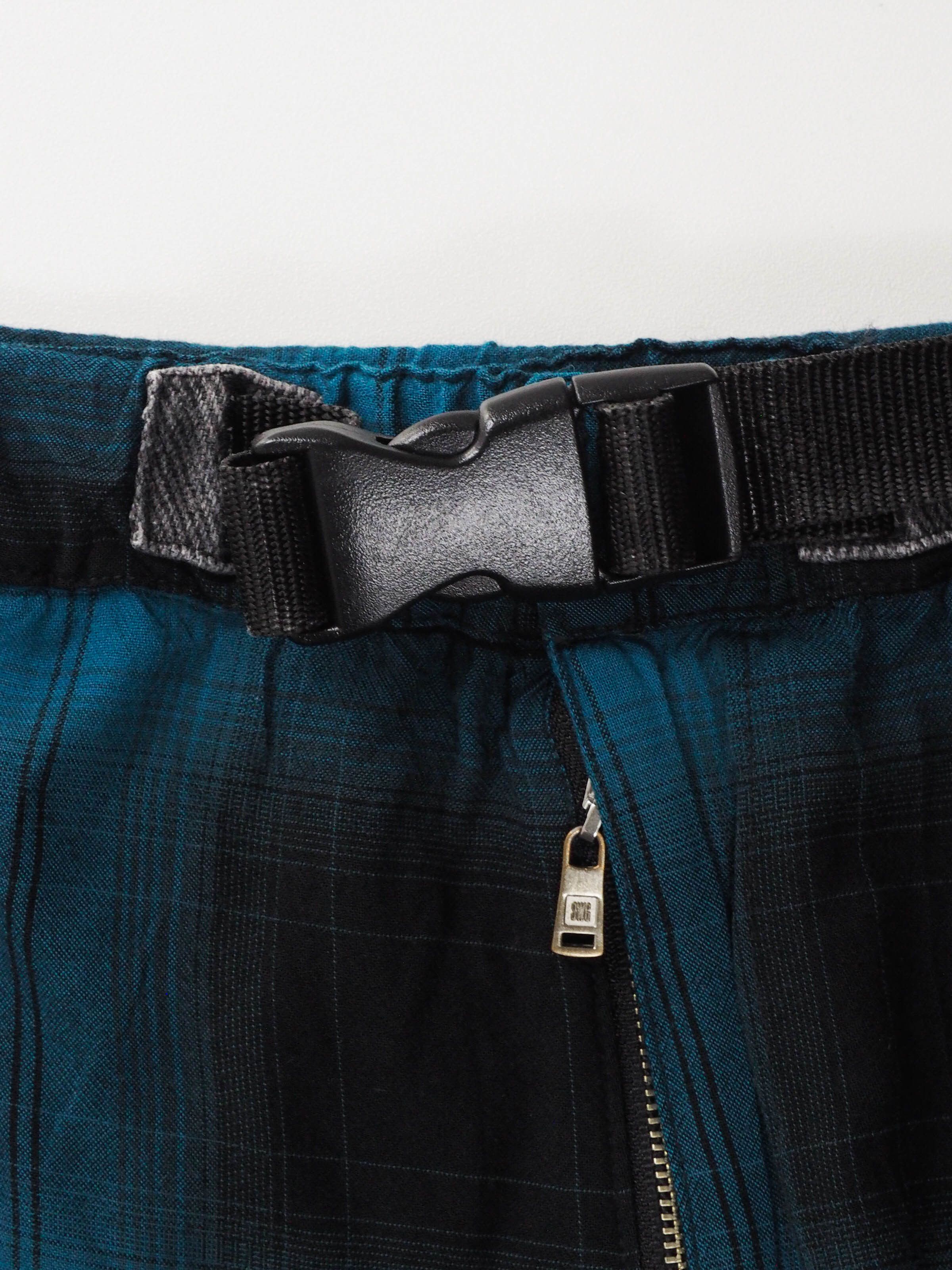 Swagger Swagger Blue Plaid Belted Climbing Utility Shorts 32-34" Size US 32 / EU 48 - 5 Thumbnail