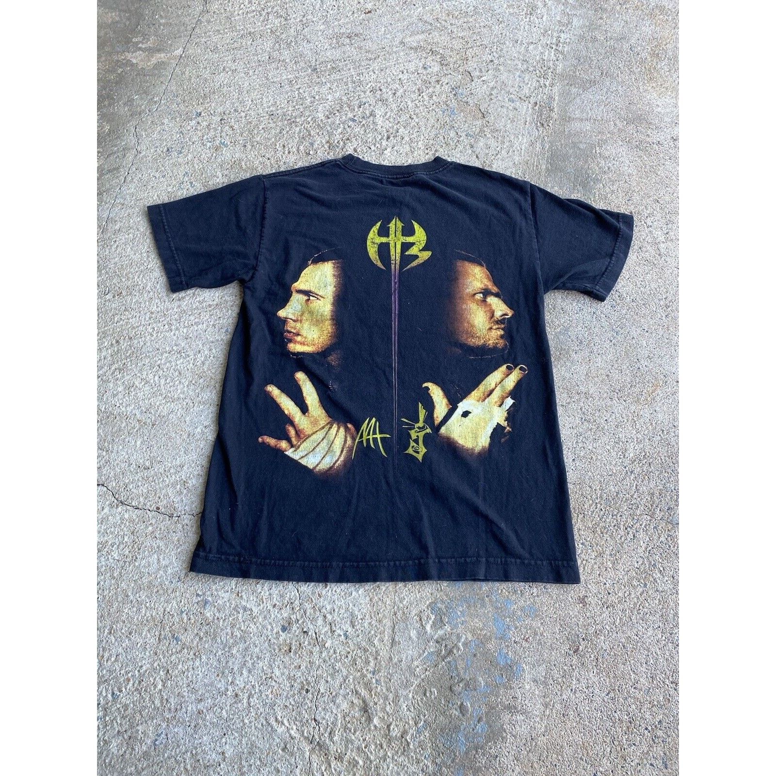 WWE Vintage Hardy Boyz T Shirt Small Black Matt Jeff Hardys Size US S / EU 44-46 / 1 - 1 Thumbnail