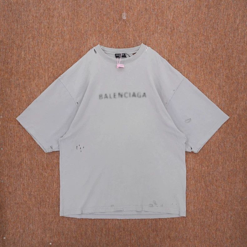 Balenciaga Balenciaga Blur Mosaic Short Sleeve Size US M / EU 48-50 / 2 - 1 Thumbnail