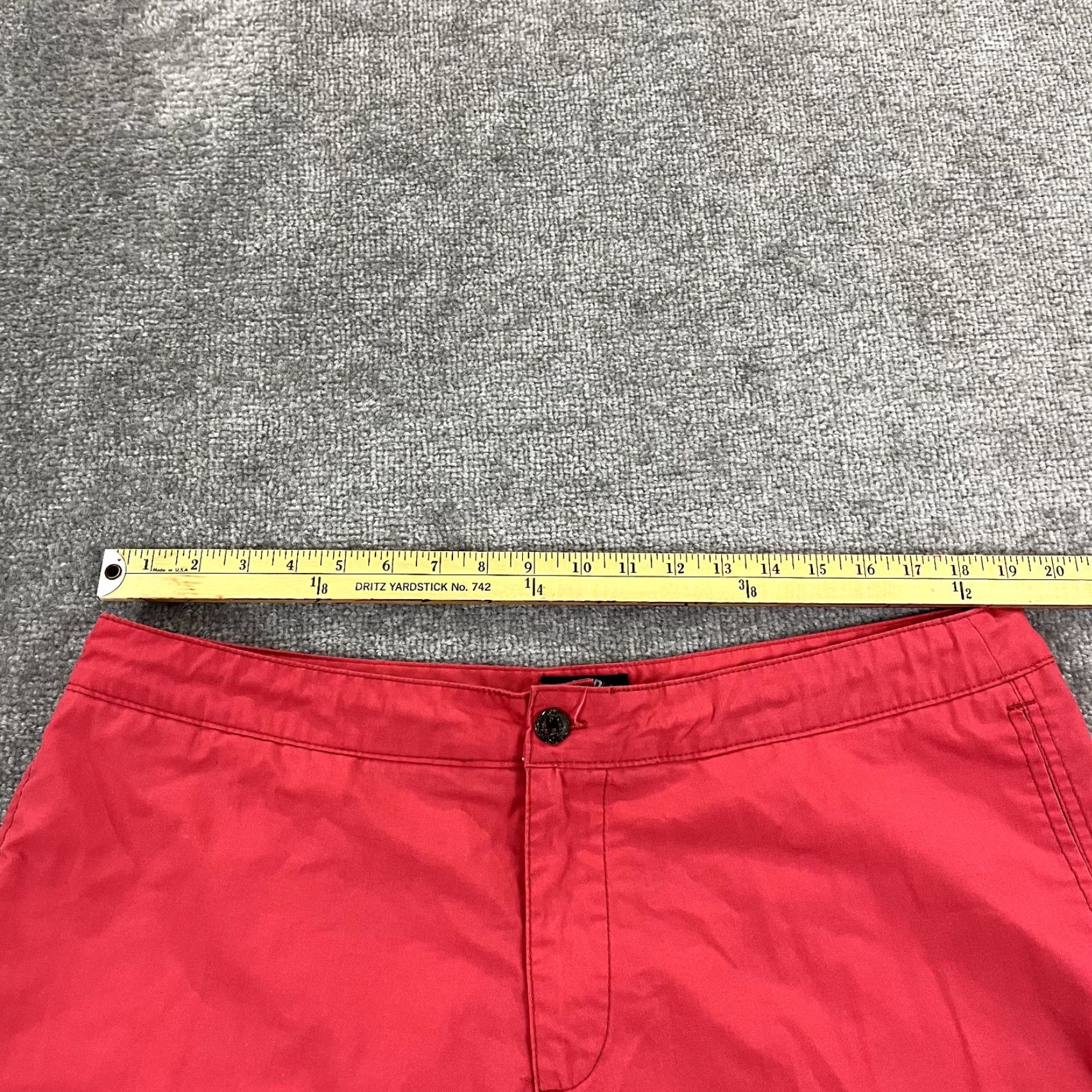 Faherty Faherty Shorts Men Adult 38 Red ALL DAY Golf Beach Preppy Drawstring 5-Pocket Chino Mens Size US 38 / EU 54 - 4 Thumbnail