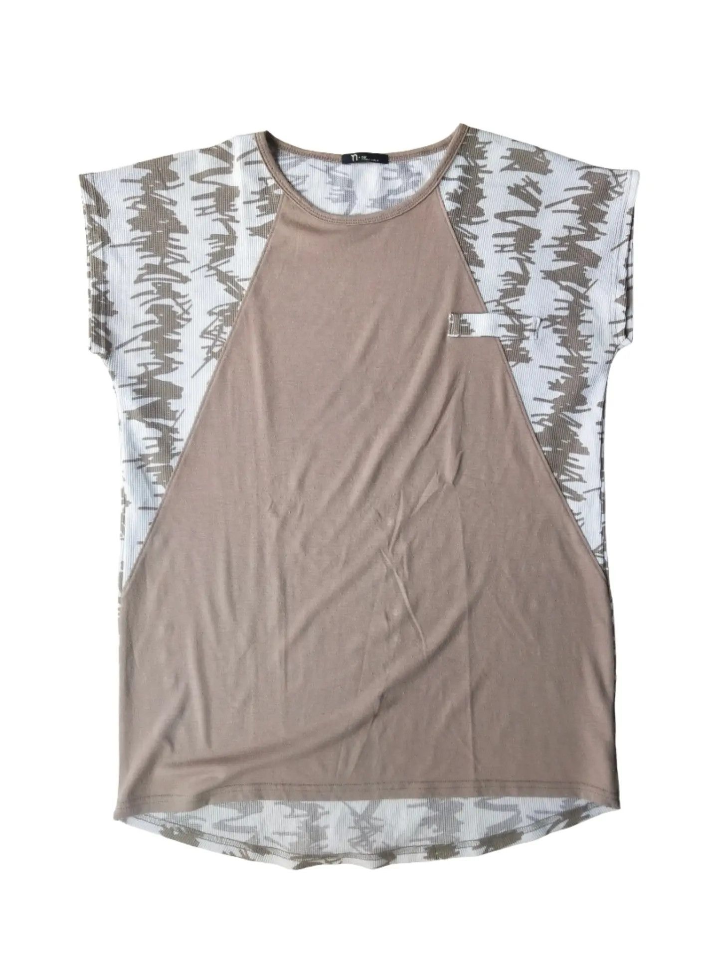 Hysteric Glamour n by Negozi Scelto Di Two-Tone Panel Dolman Woman Top Size XL / US 12-14 / IT 48-50 - 1 Thumbnail