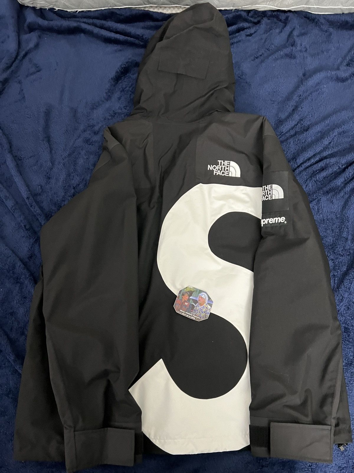 Supreme × The North Face Supreme x TNF Black S logo Jacket Size US L / EU 52-54 / 3 - 5 Thumbnail
