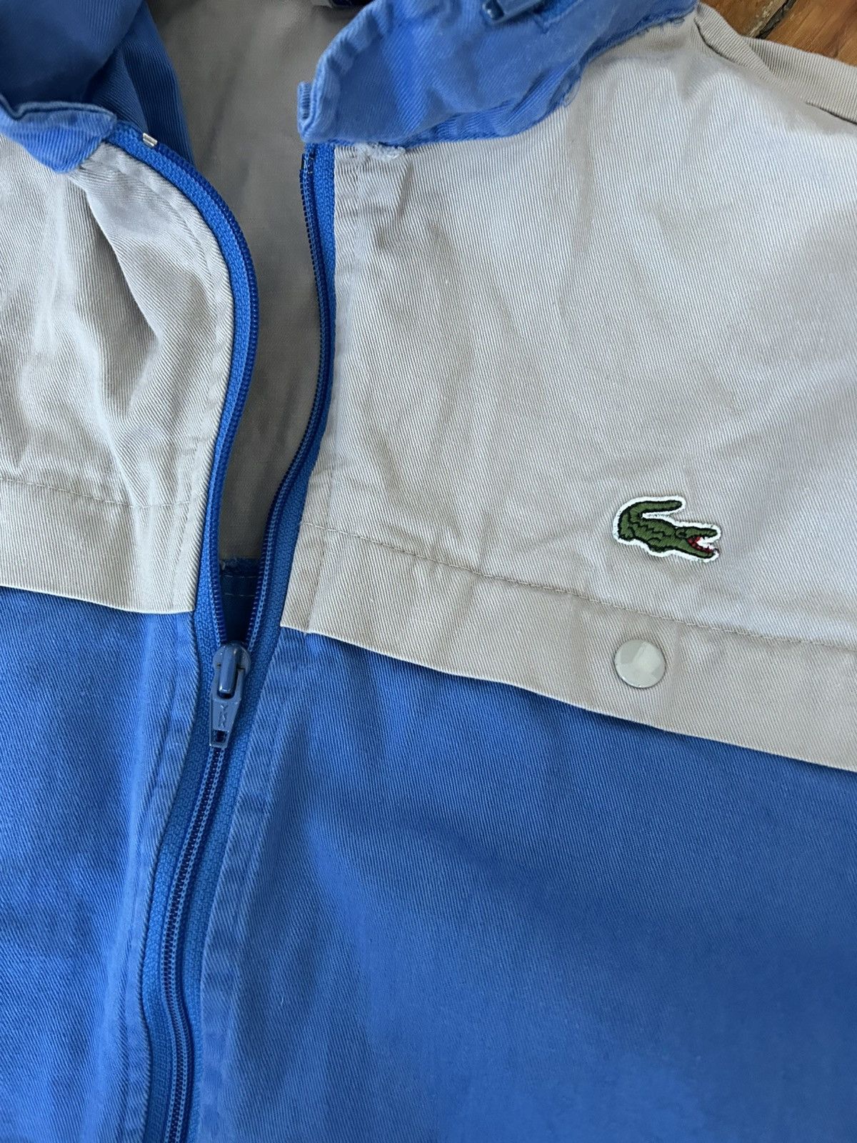 Lacoste Lacoste vintage men’s track jacket blue packable hood large Size US L / EU 52-54 / 3 - 3 Thumbnail