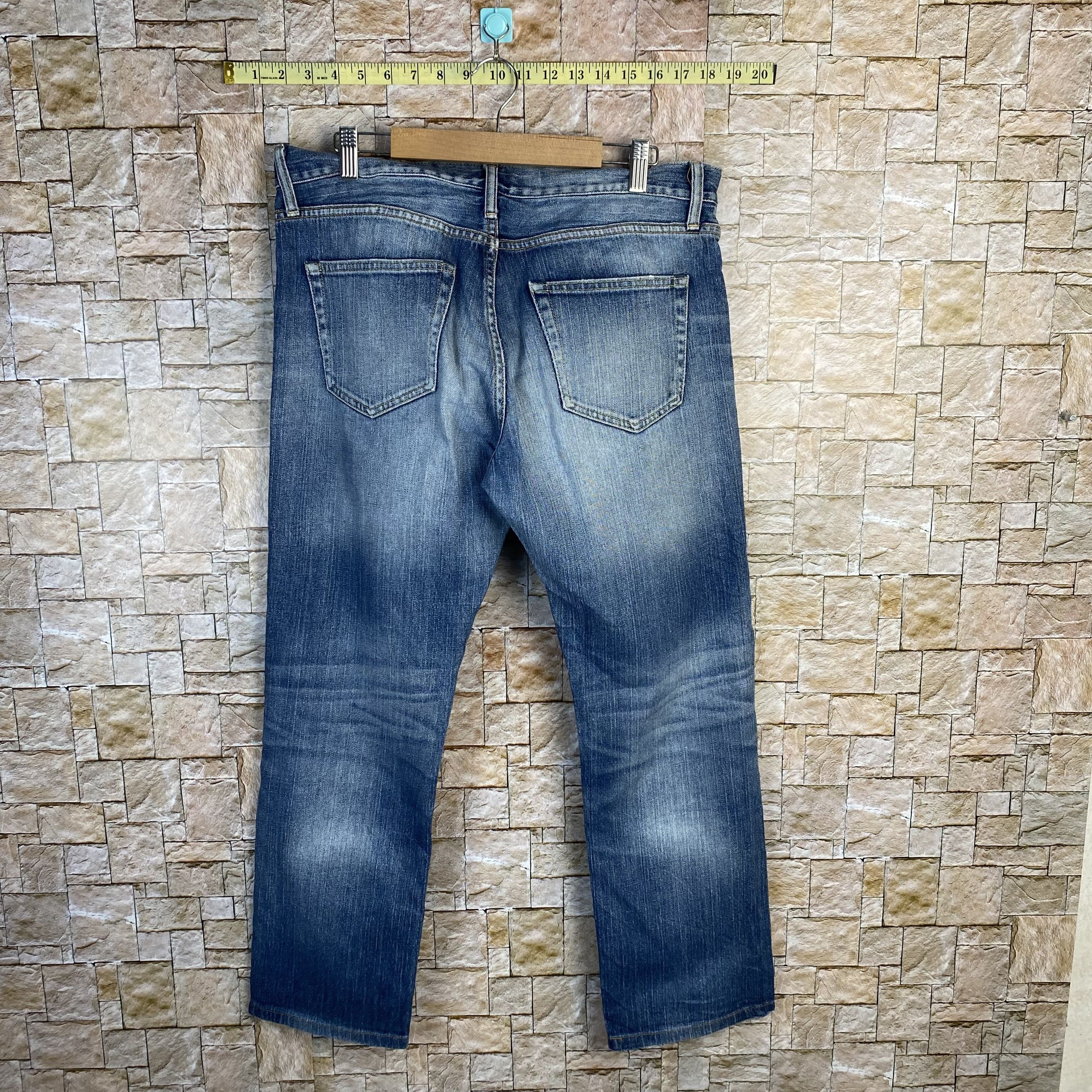 Uniqlo Uniqlo Boyfriend Blue Denim Pants #7592 Size US 35 - 12 Thumbnail