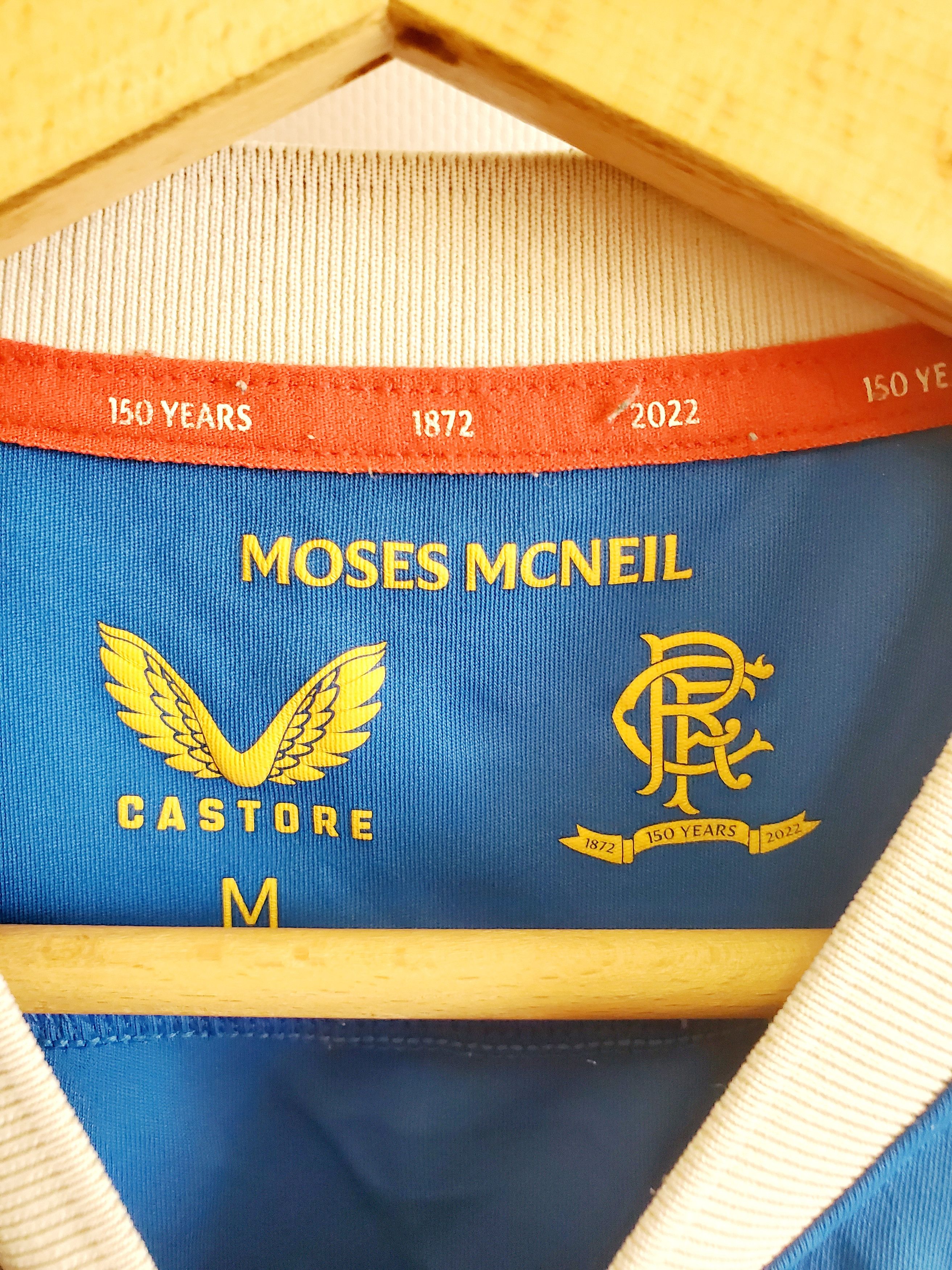 Other Glasgow Rangers Home Shirt 2021/2022 150 Years Size m Size US M / EU 48-50 / 2 - 3 Thumbnail
