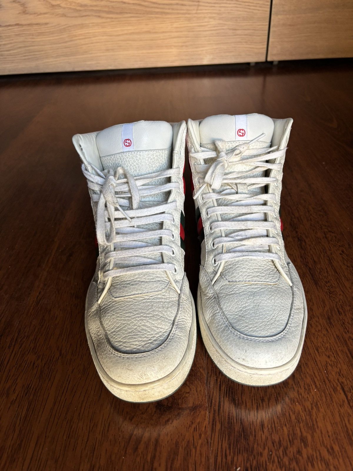 Gucci Gucci Praga karibu leather sneakers Size US 8 / EU 41 - 4 Thumbnail