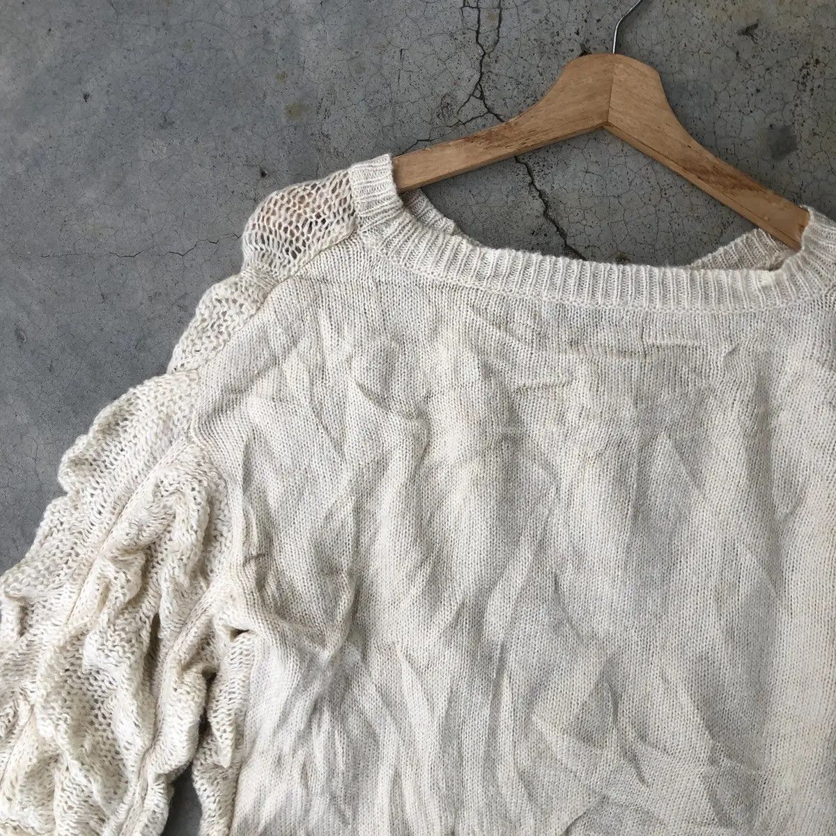 Designer × Japanese Brand 📌Very Rare Design Memeri/Jumper Like Crop Top Sweater Size US M / EU 48-50 / 2 - 9 Thumbnail