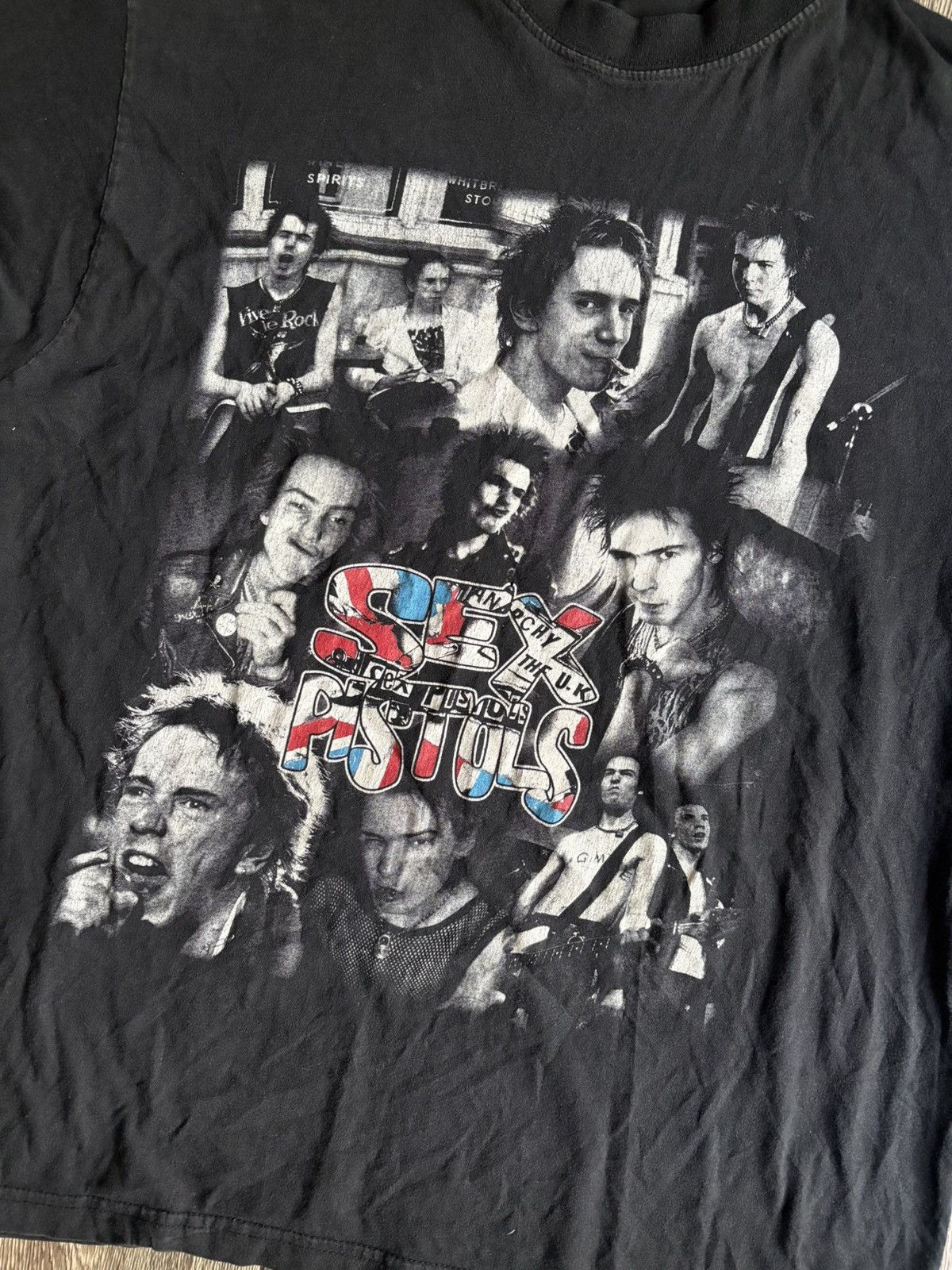 Band Tees × Vintage Vintage 90s Sex Pistols T-Shirt UK Punk Rock Sid Vicious XL Size US XL / EU 56 / 4 - 2 Thumbnail
