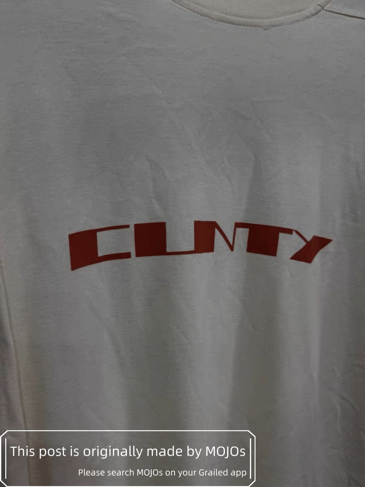Rick Owens Rick Owens Drkshdw Red Logo White Tee Size US M / EU 48-50 / 2 - 3 Thumbnail