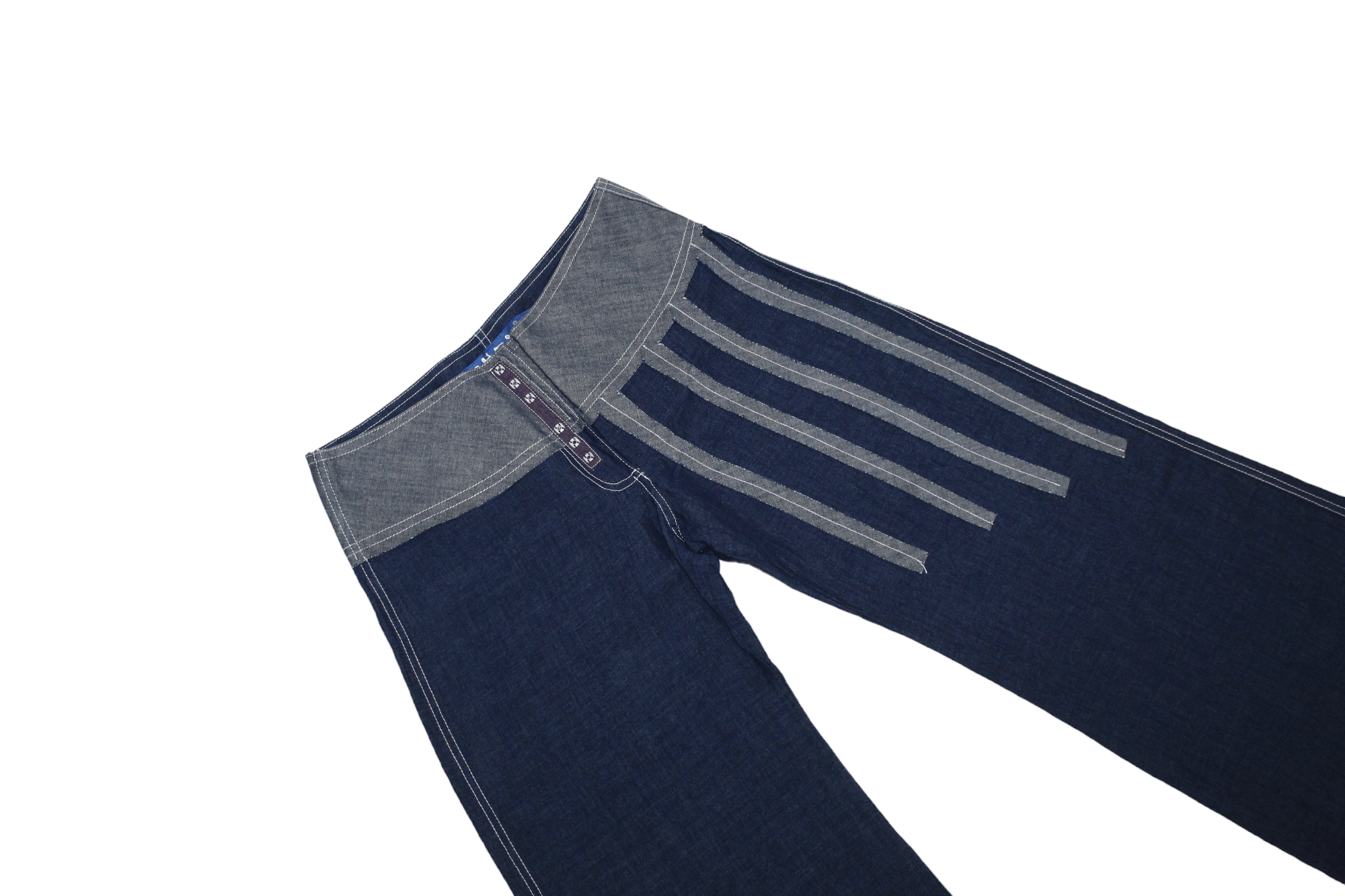 Beauty Beast OHDD Marco Fantini Wide-Leg Flared Linen-Viscose Pants Size 28" / US 6 / IT 42 - 4 Thumbnail