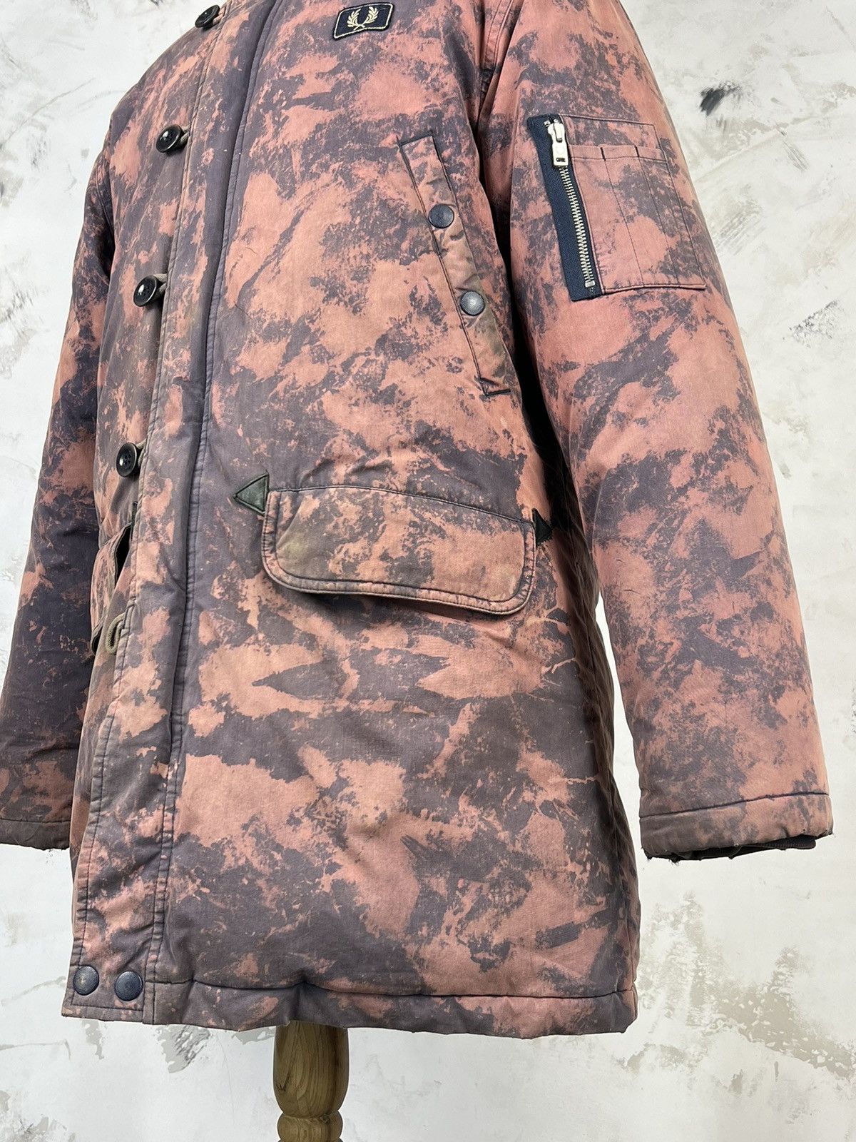 Fred Perry Fred Perry Custom Down Snorkel Parka Hooded Jacket Size M-L Size US M / EU 48-50 / 2 - 7 Thumbnail