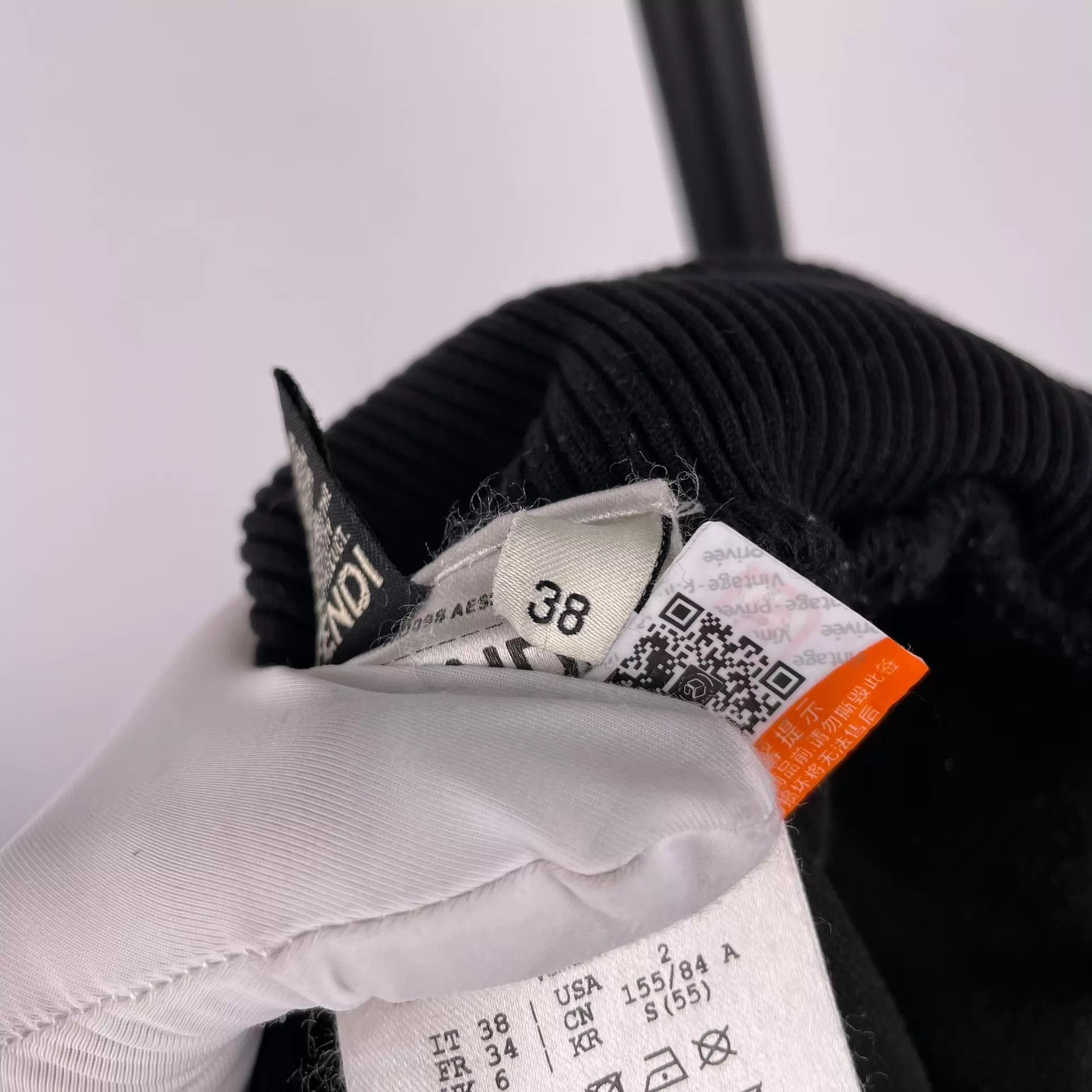 Fendi Fendi Black Side FF Logo Sweatpants Size 26" / US 2 / IT 38 - 9 Thumbnail