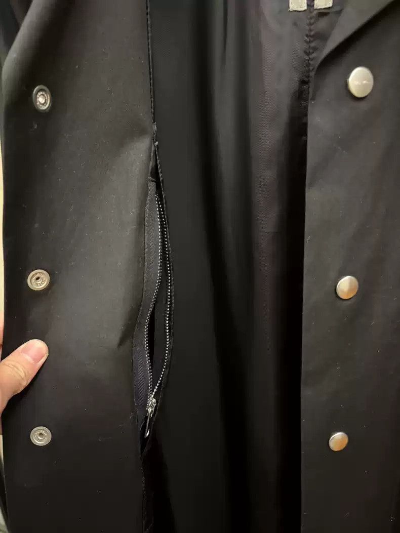 Rick Owens Rick Owens 20SS black zipper big pocket windbreaker-2505 Size US M / EU 48-50 / 2 - 4 Thumbnail