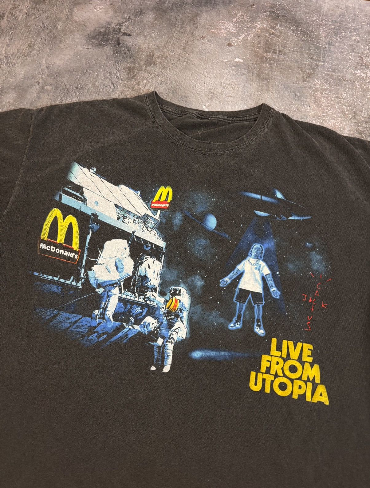 Travis Scott Cactus Jack x McDonald’s Live From Utopia T Shirt. Size XXL Size US XXL / EU 58 / 5 - 3 Thumbnail