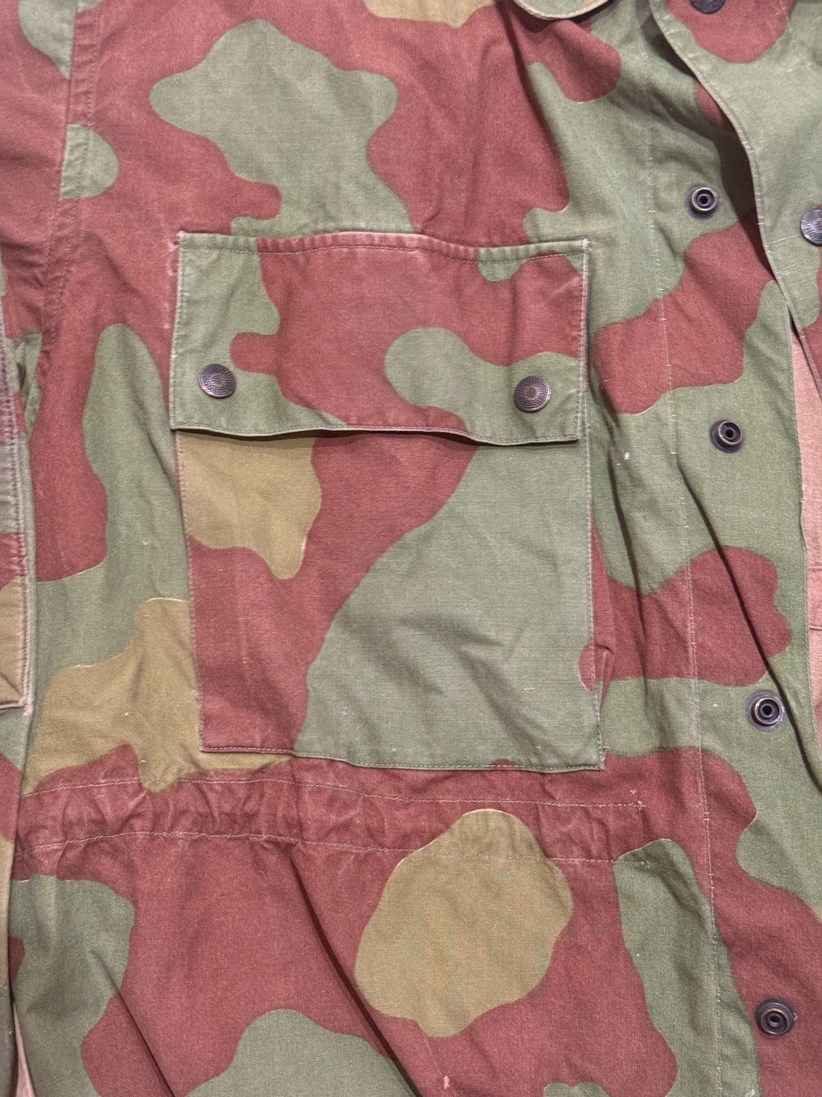 Vintage 1950s Italian M1929 Telo Mimetico paratrooper/smock jacket Size US L / EU 52-54 / 3 - 5 Thumbnail
