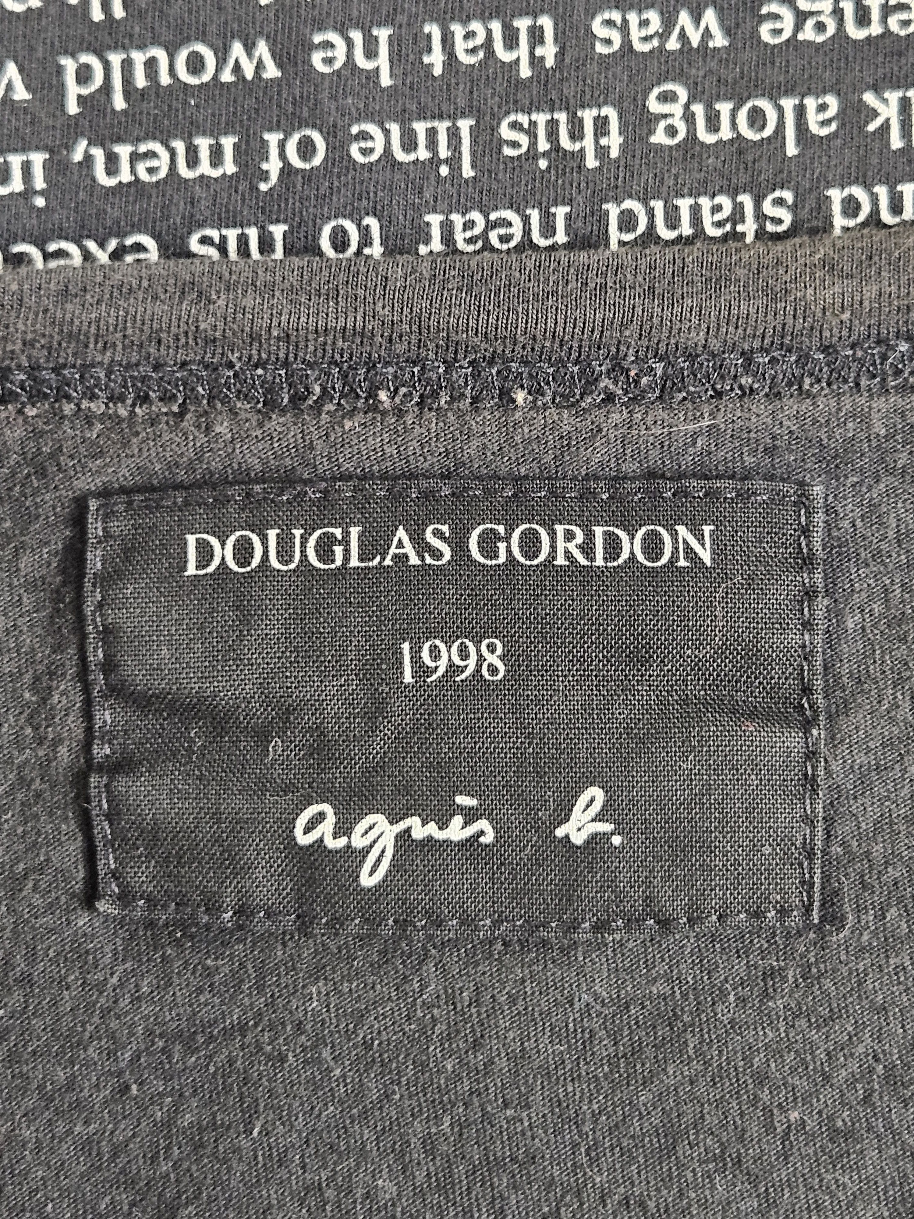 agnes b. Agnes B Douglas Gordon 1998 afer life Tee shirt Size US M / EU 48-50 / 2 - 4 Thumbnail