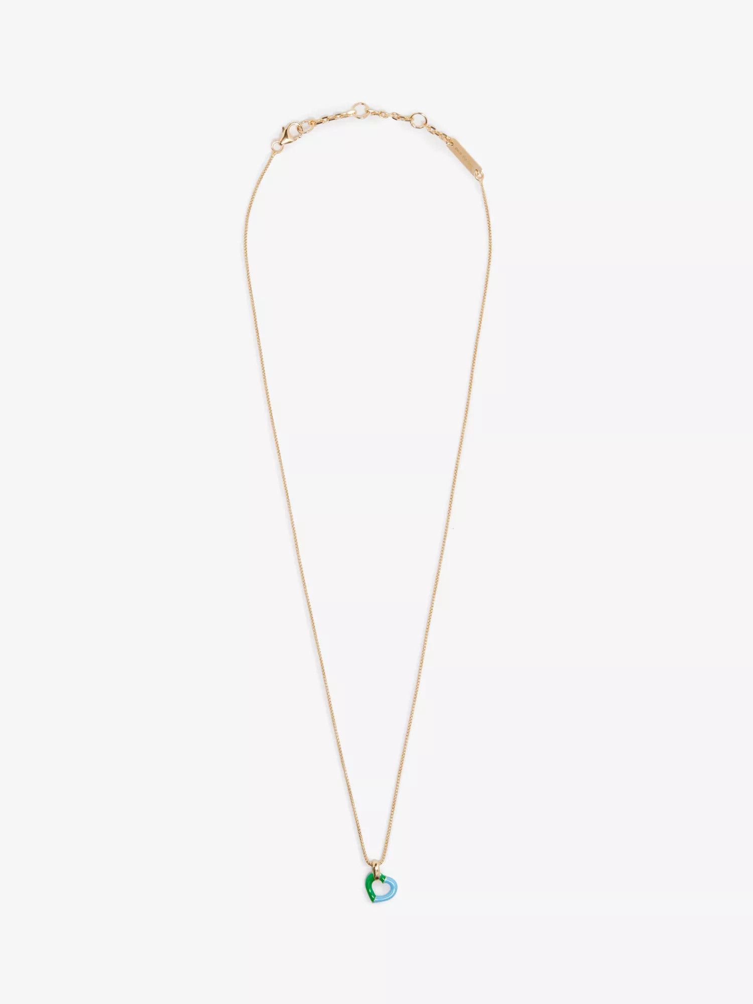 Bottega Veneta BOTTEGA VENETA heart gold plated Sterling silver necklace q Size ONE SIZE - 2 Thumbnail