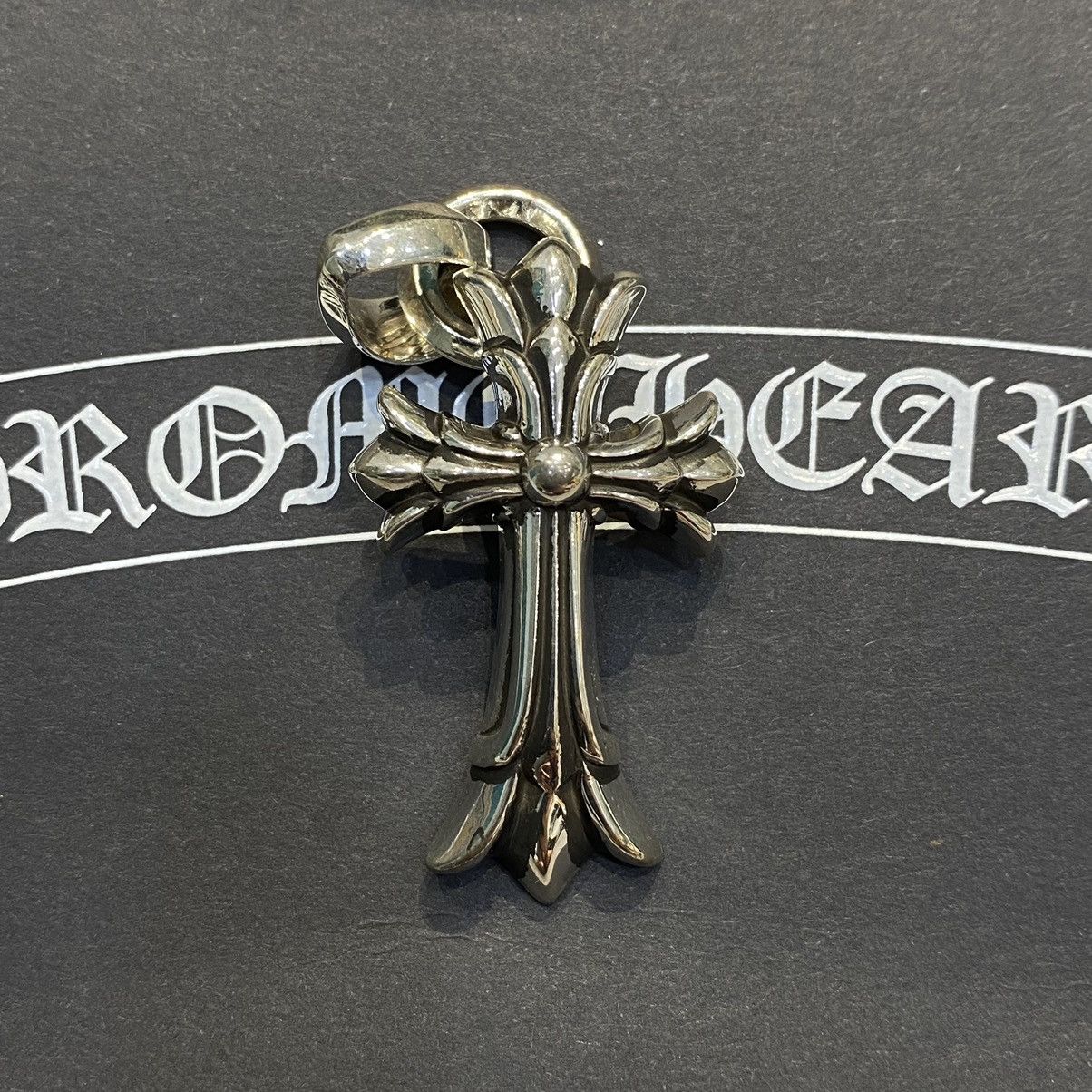 Chrome Hearts Chrome Hearts Attached Bale Cross Charm silver Size ONE SIZE - 2 Thumbnail